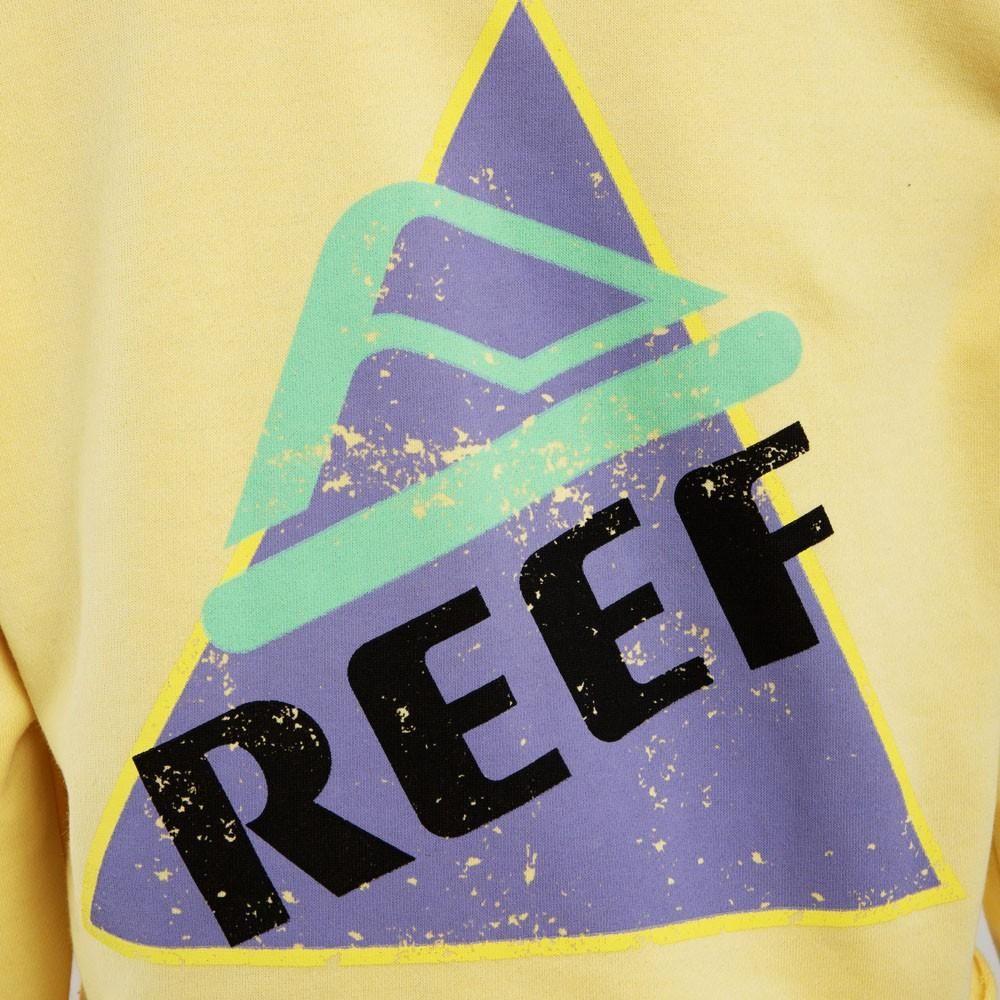 Poleron Crop Niña Yellow Print Back-3