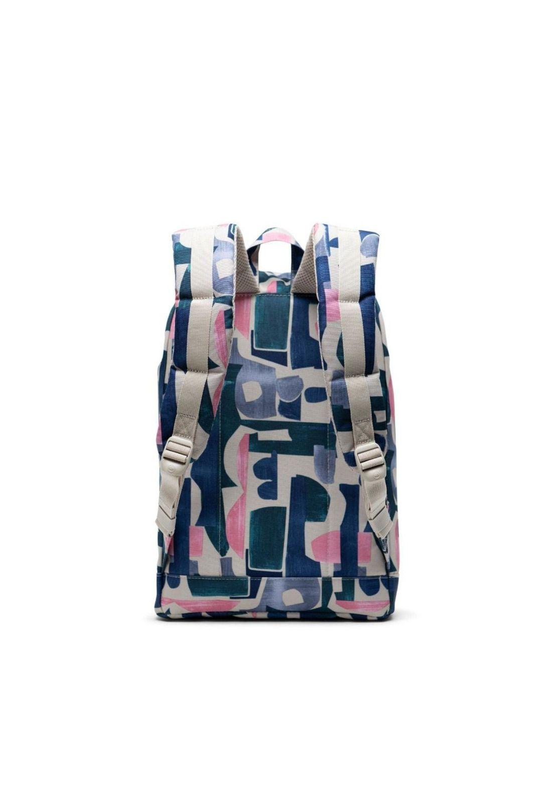 Mochila Retreat M Abst Blk Herschel-3