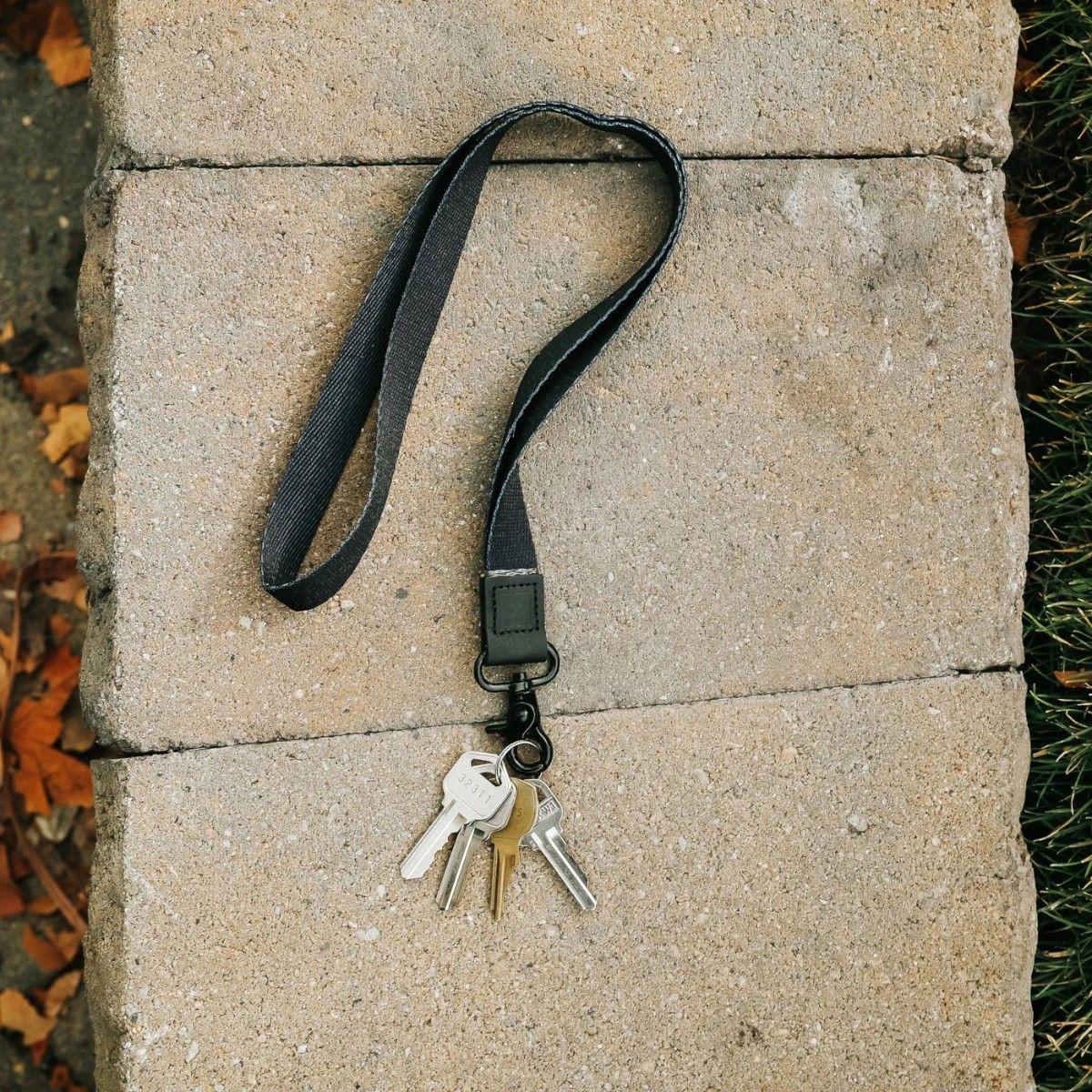 Neck Lanyard Thread Black-2