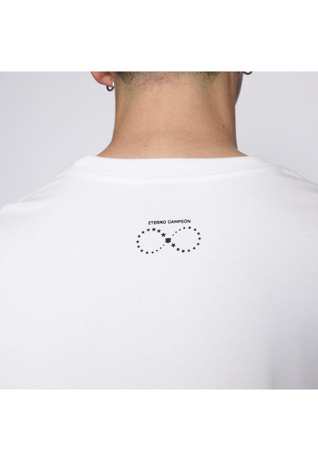 Polera Colo Colo Urbano Hombre I Love Colo Colo Blanco-4