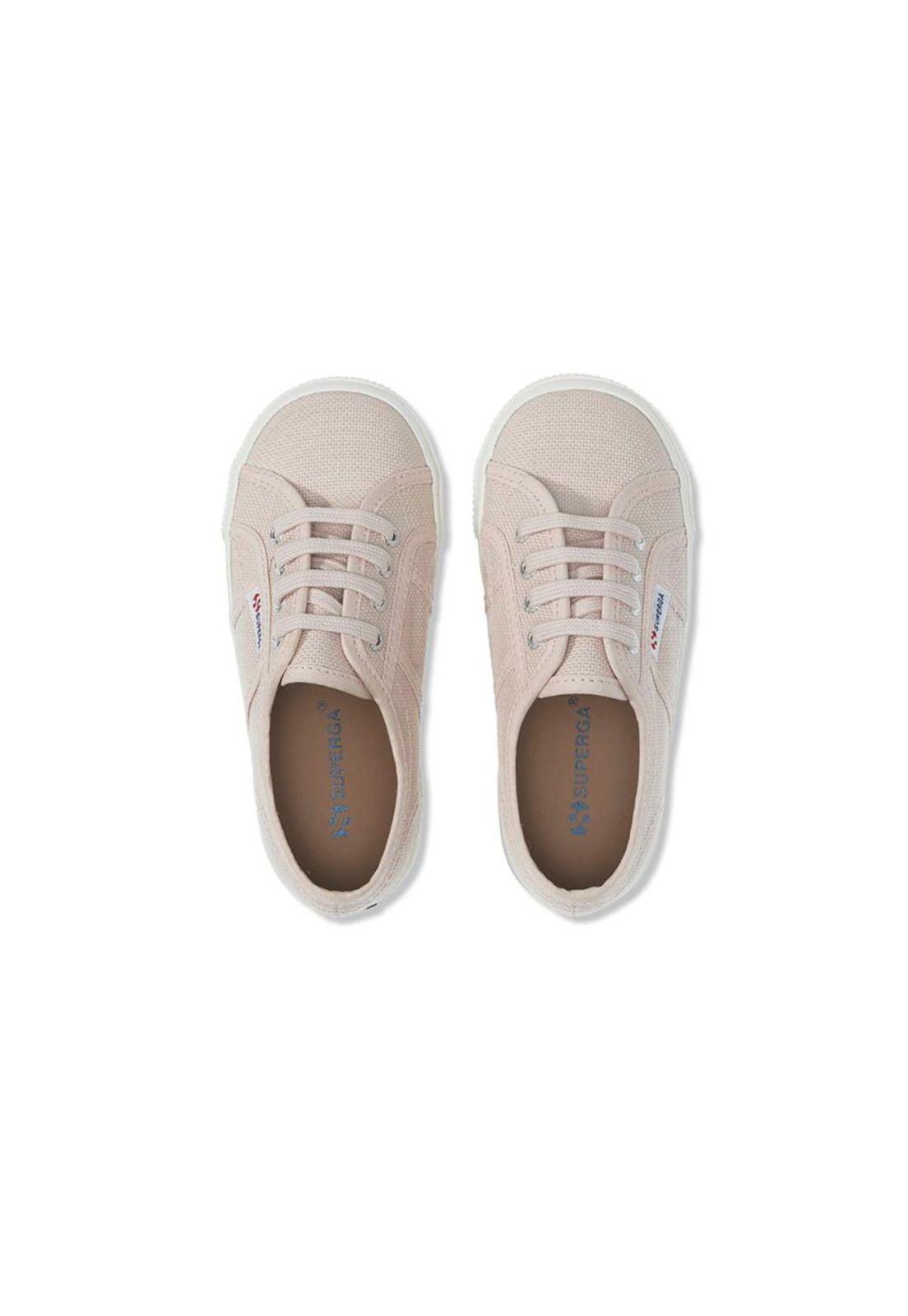 Zapatilla 2730 Kids Pink Skin Avorio-3