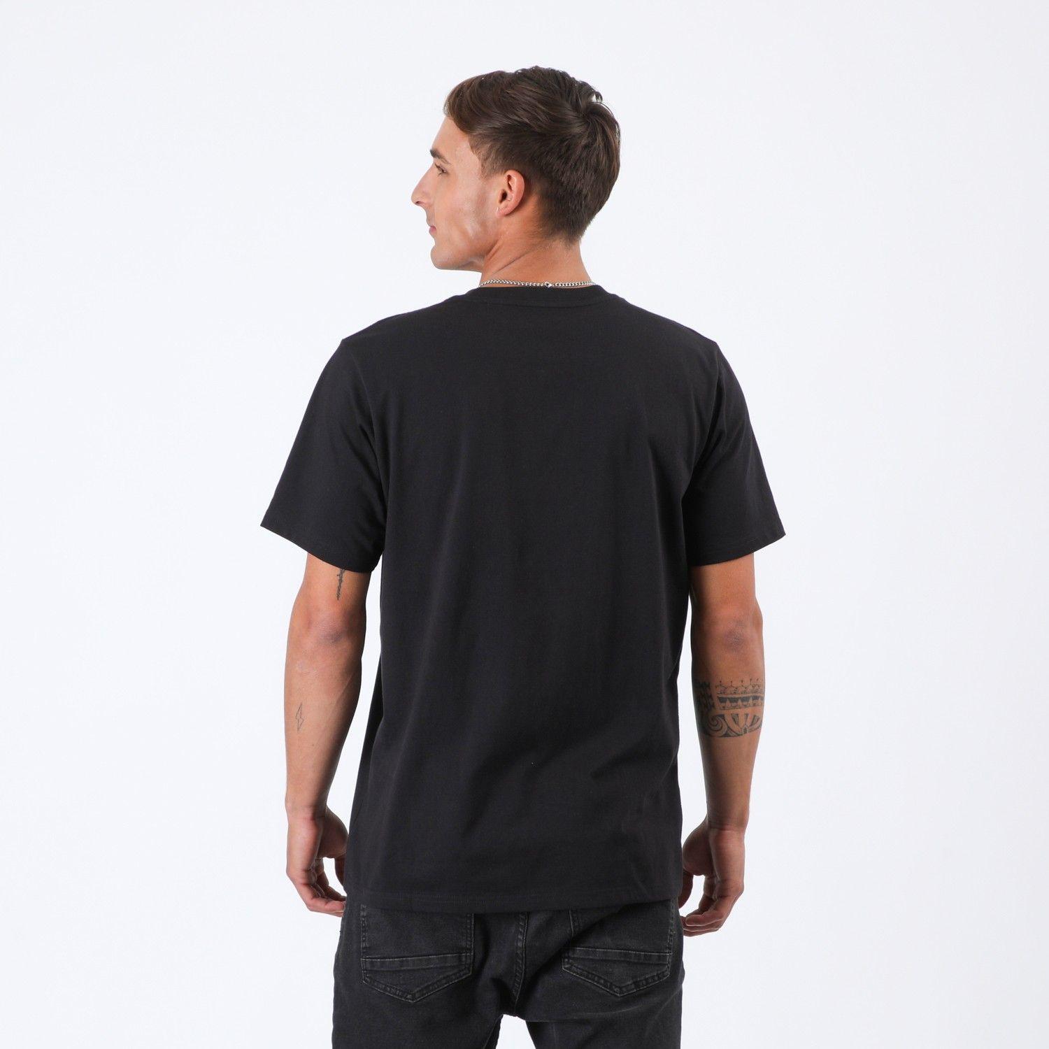Polera Nixon Men Logo Letters Black-2
