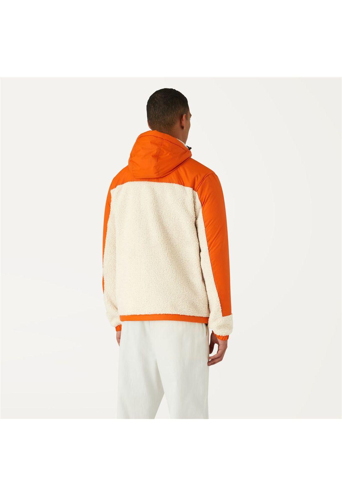 Chaqueta Le Vrai 3.0 Neige Orsetto Ecru Orange Blackish-2