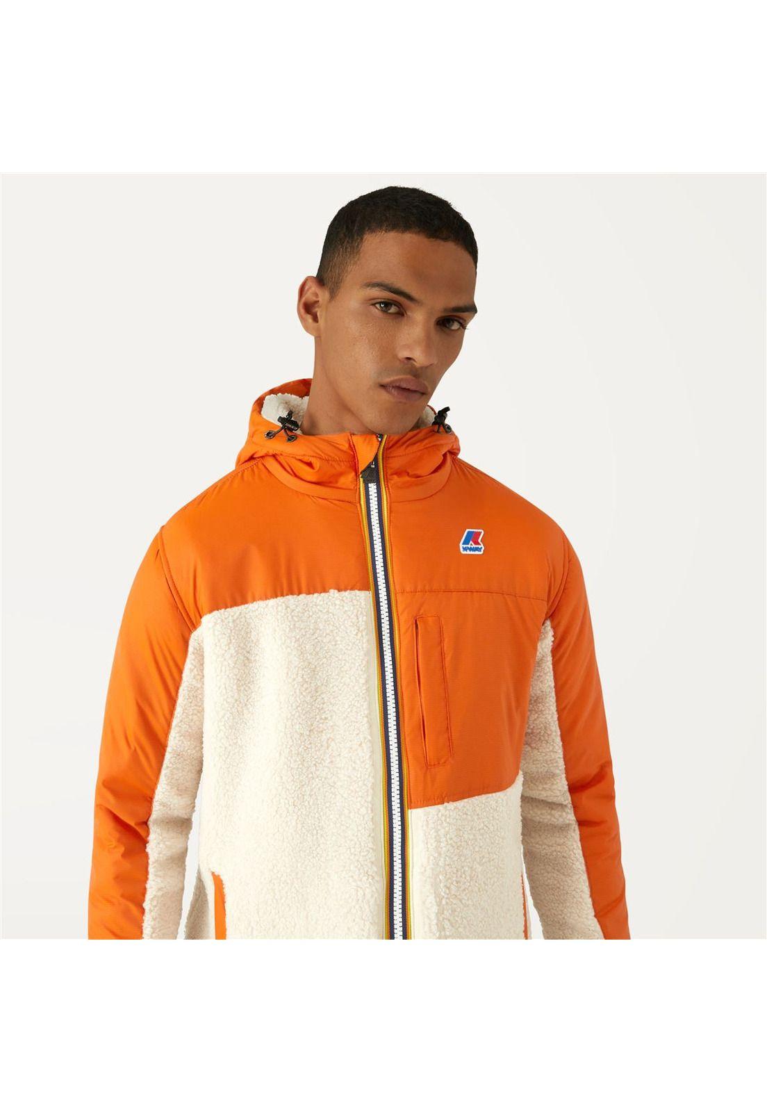 Chaqueta Le Vrai 3.0 Neige Orsetto Ecru Orange Blackish-3