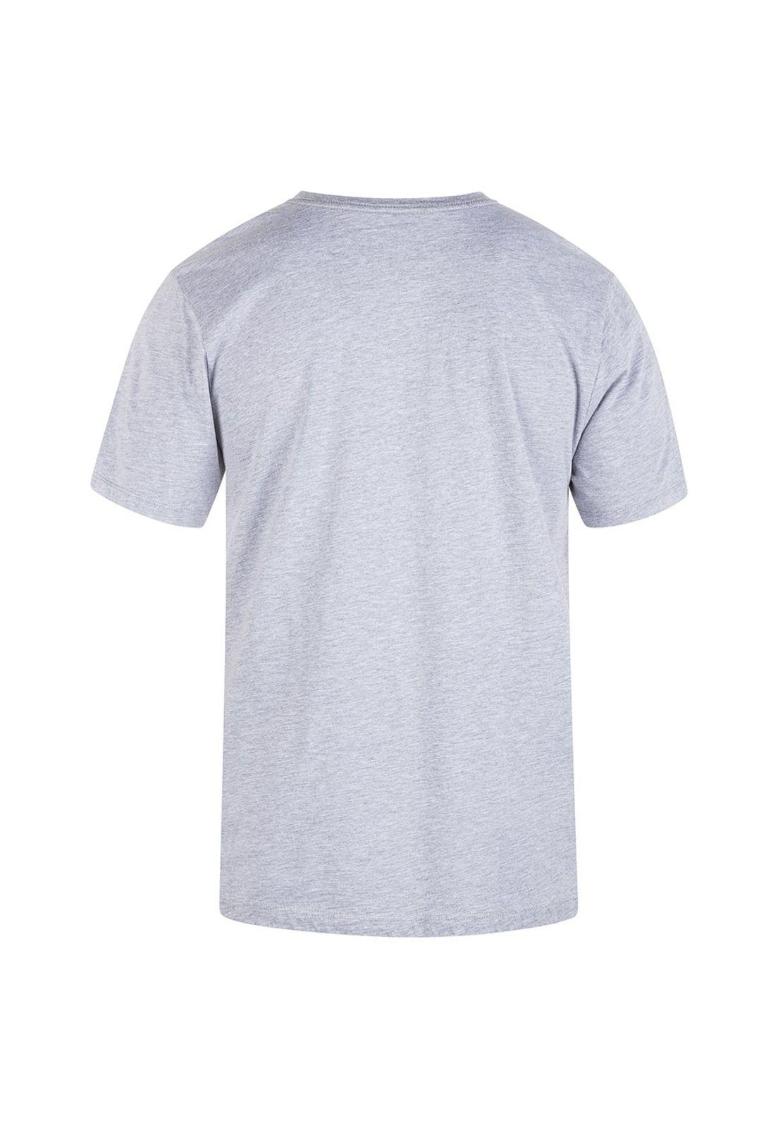 Polera EVD WSH OAO Solid Heat Grey Hurley-1