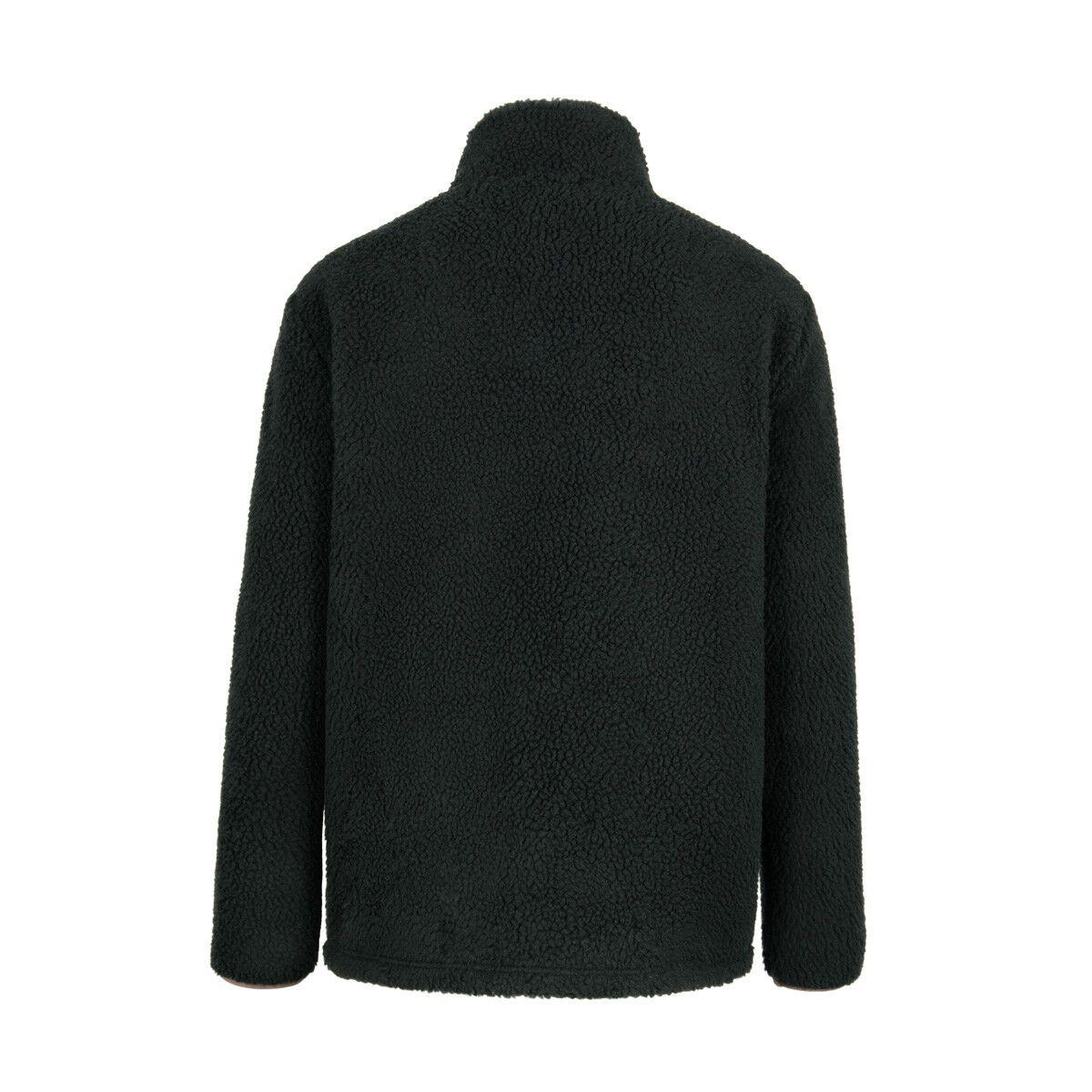 Polar Kids Full Zipper Black Brown-2