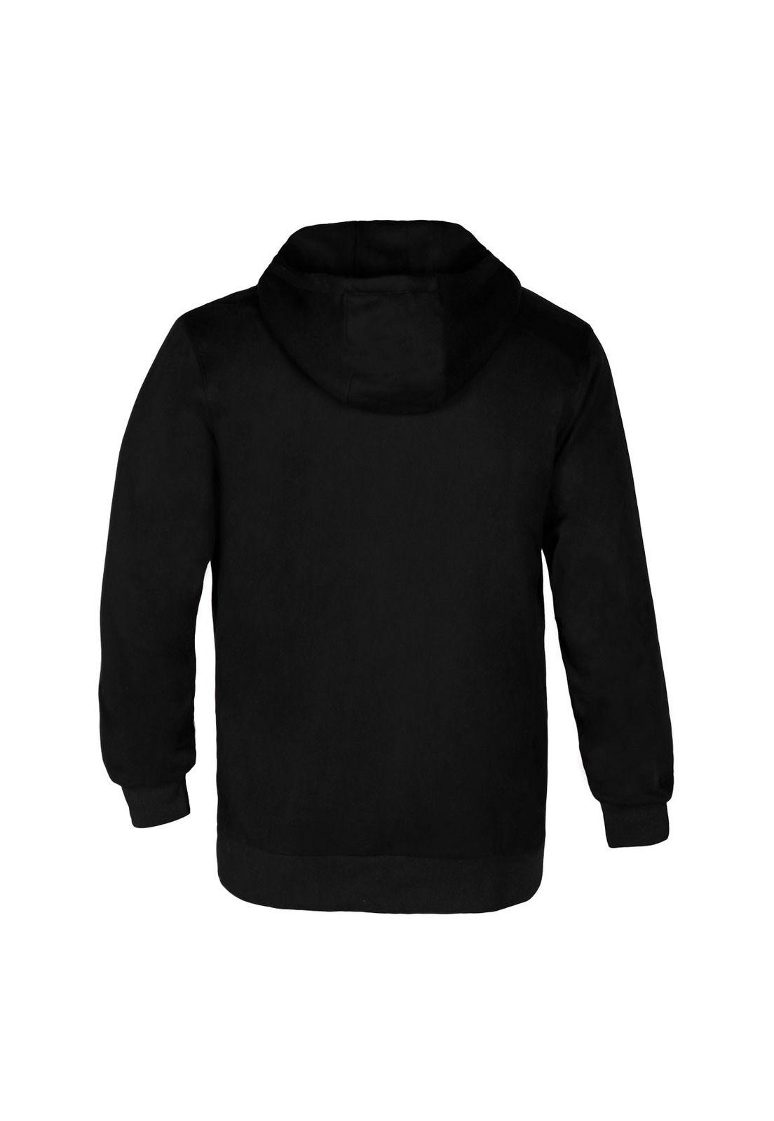 Poleron Full Zip All Black-2