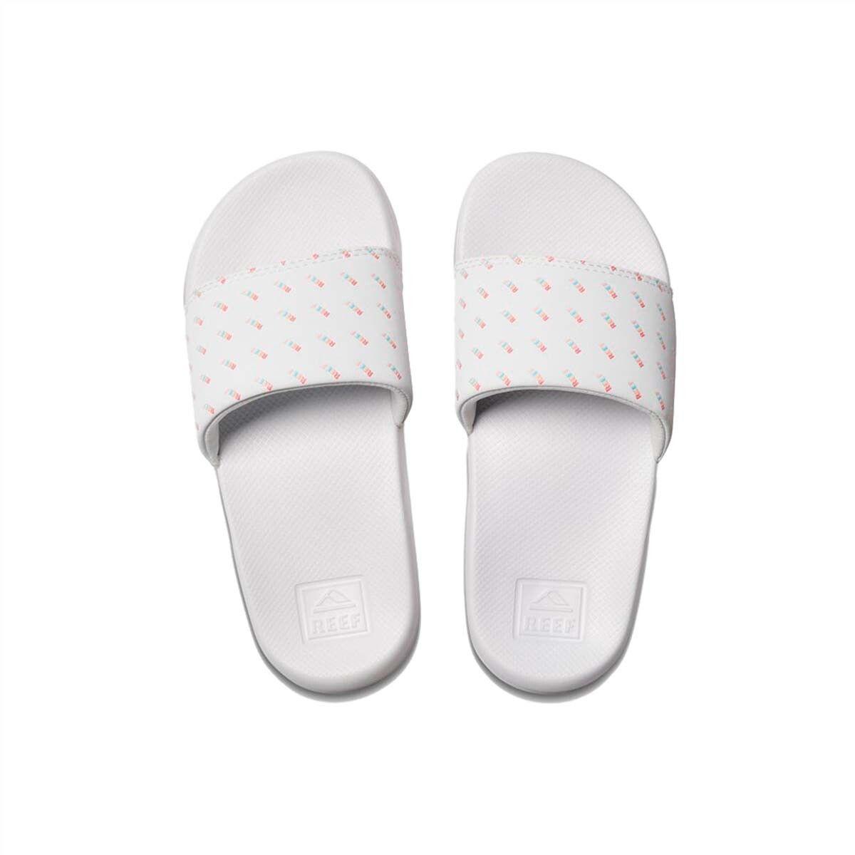 Sandalia Kids One Slide Rainbow Resp White-1