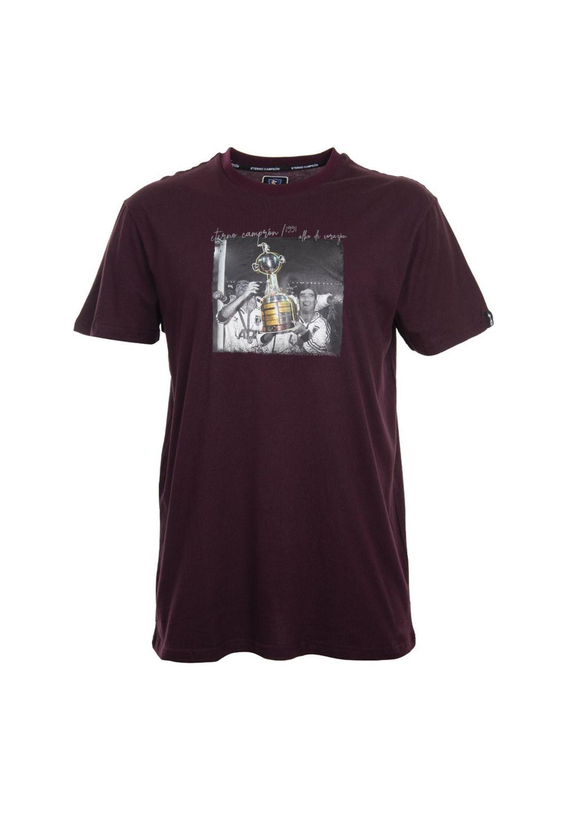 Polera Colo Colo Urbano Eterno Campeón Burgundy-0