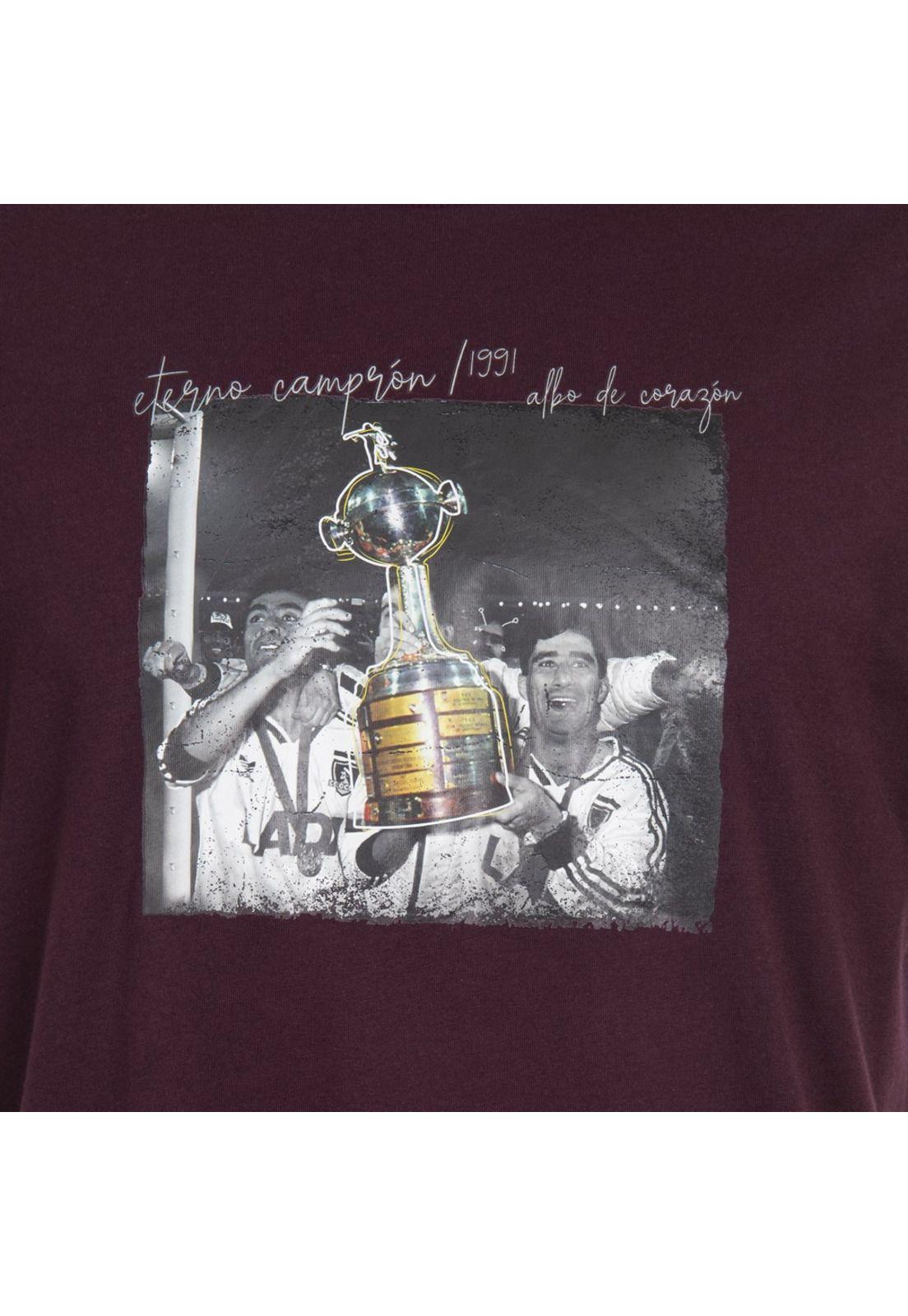 Polera Colo Colo Urbano Eterno Campeón Burgundy-3