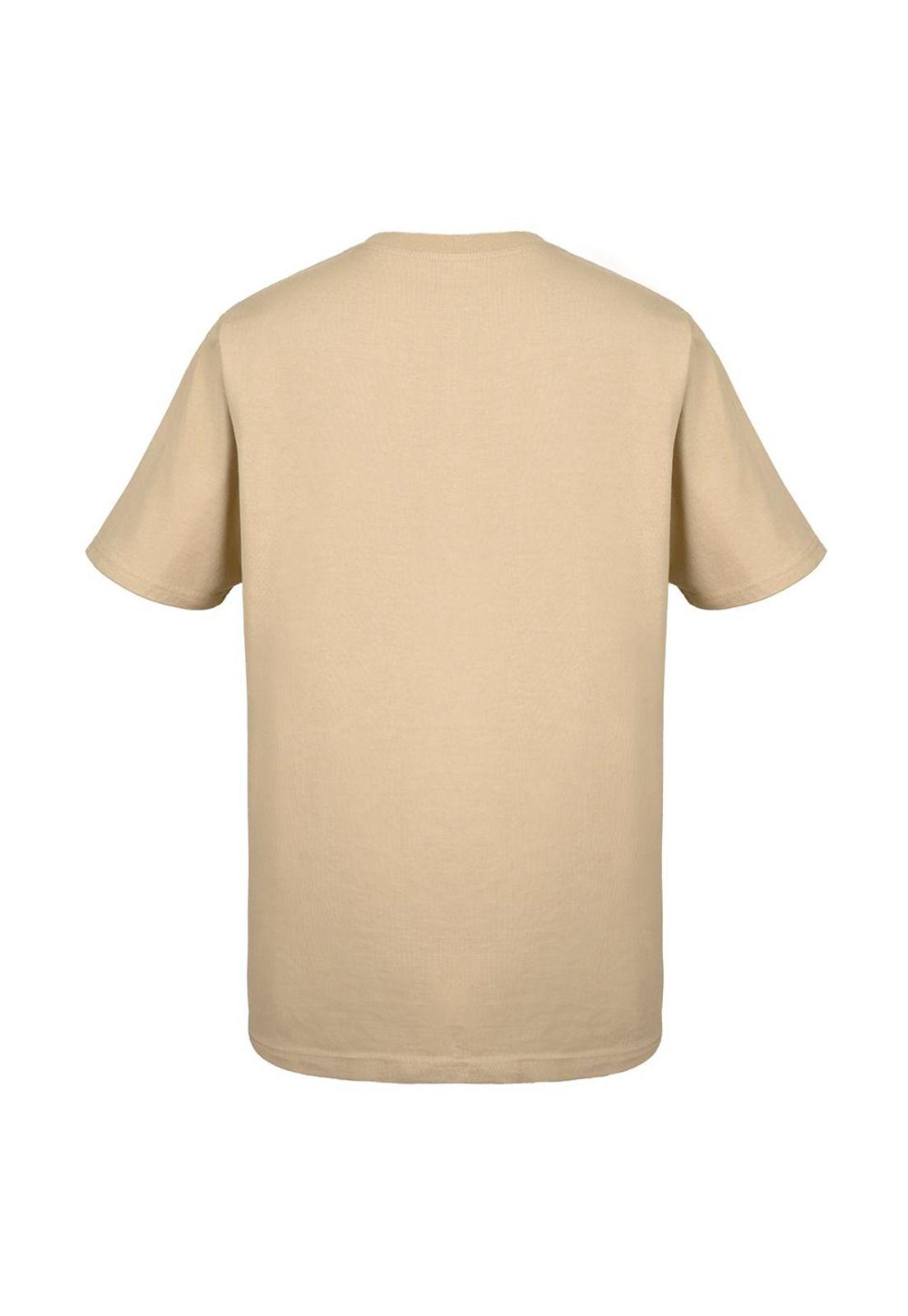 Polera Nixon Men Pocket Beige-1