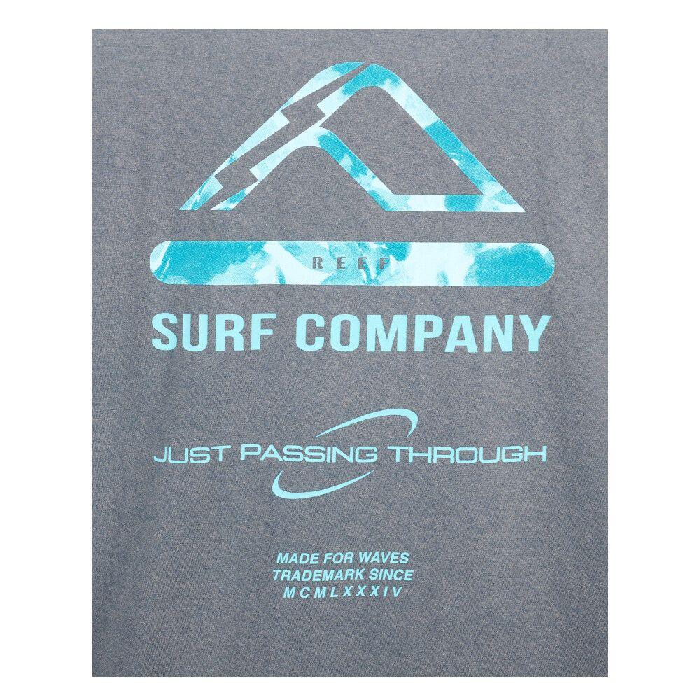 Polera Reef Men Just Passing Through Blue Grey-2