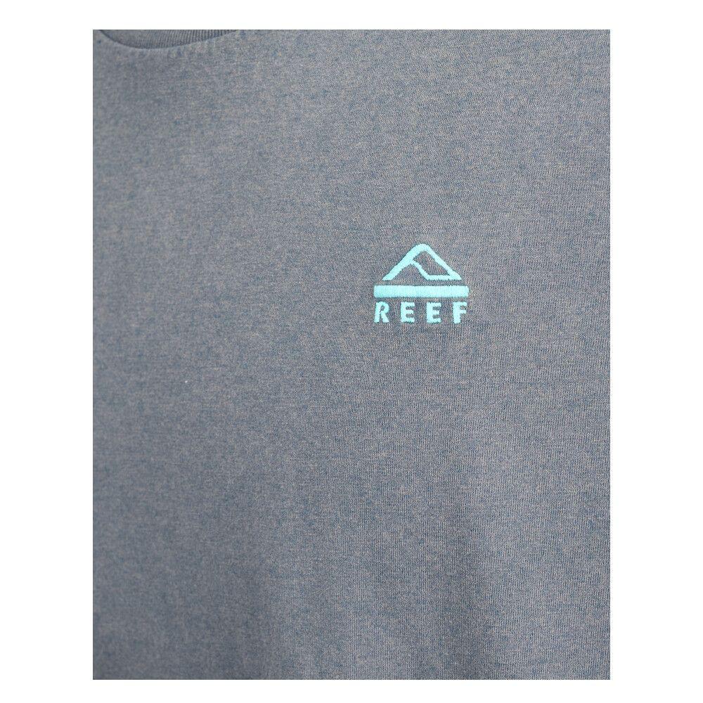 Polera Reef Men Just Passing Through Blue Grey-3