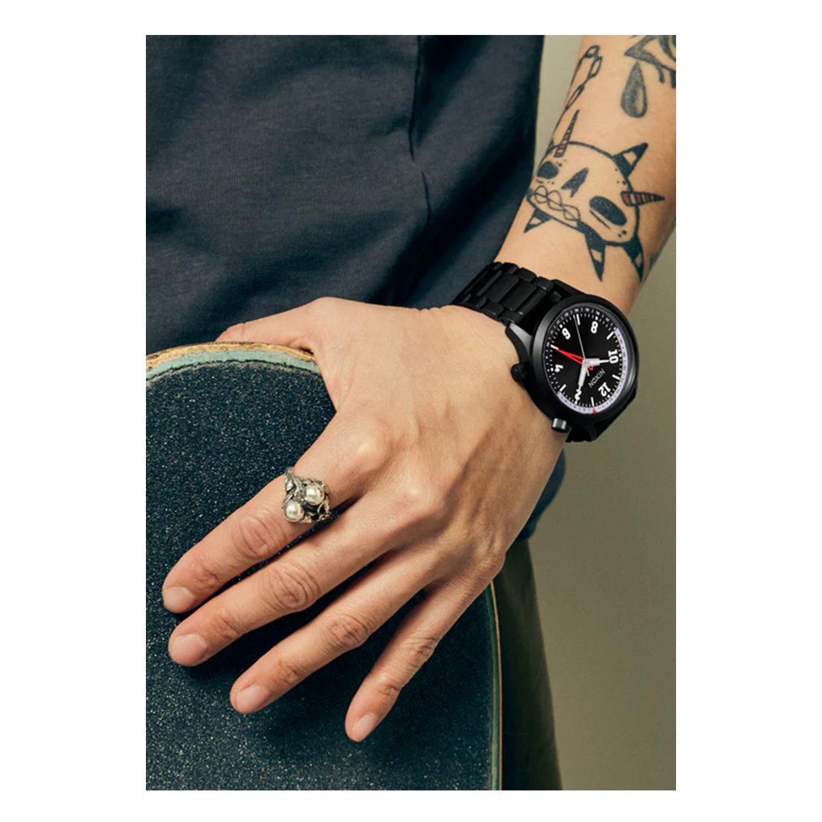 Reloj Drifter 40 Super Black Black Sunray-7