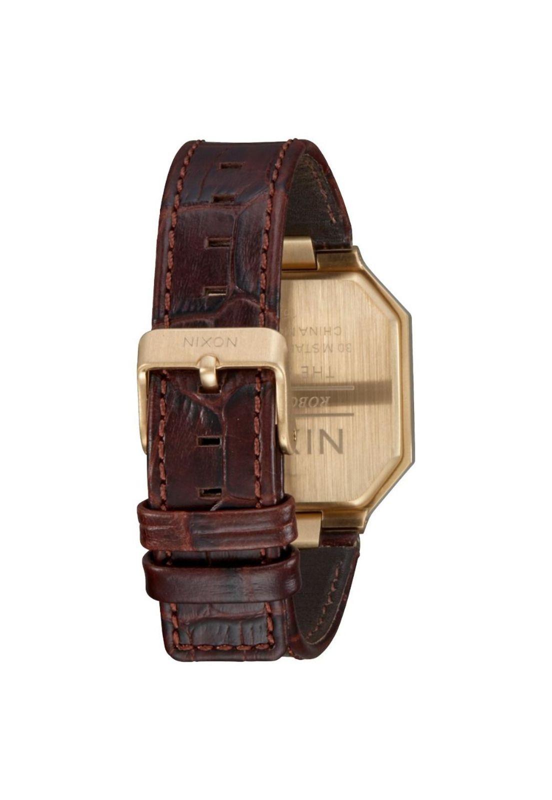 Reloj Re-Run Leather Brown Croc-2
