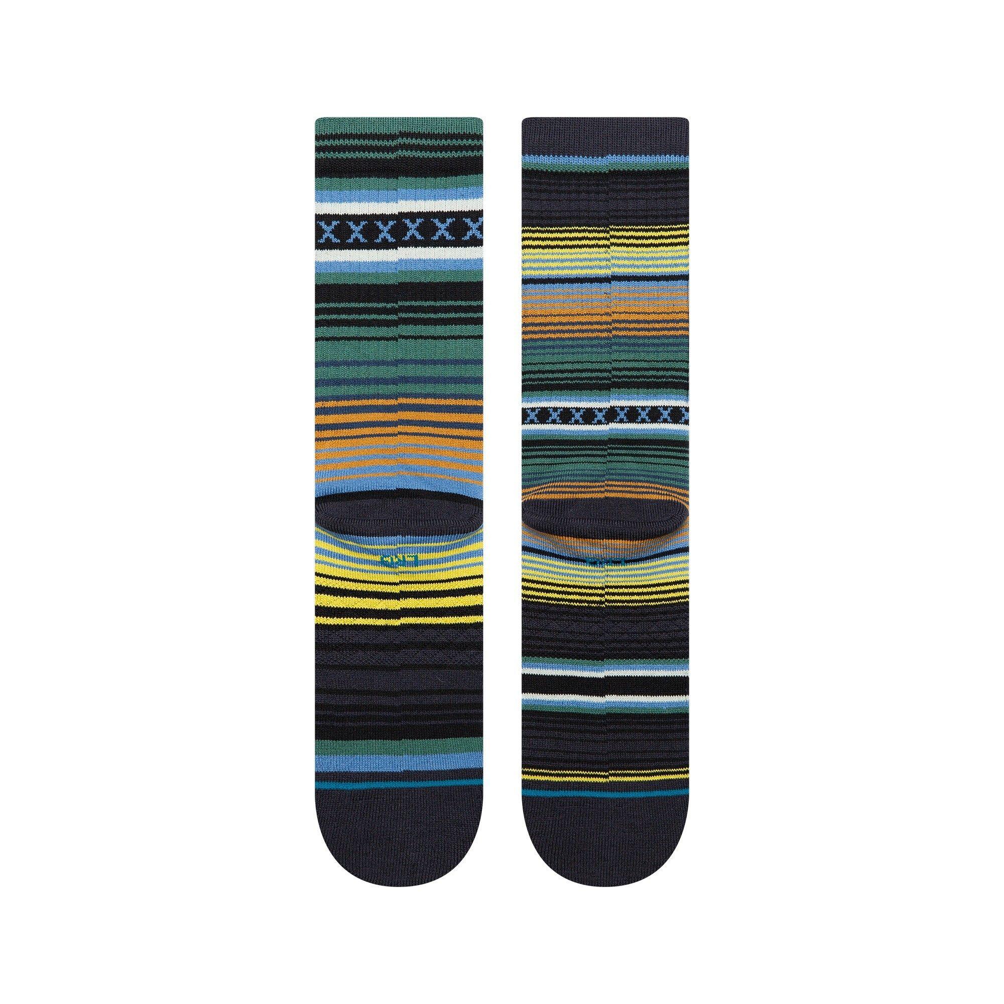 Stance Socks Curren Crew Deep Teal-2