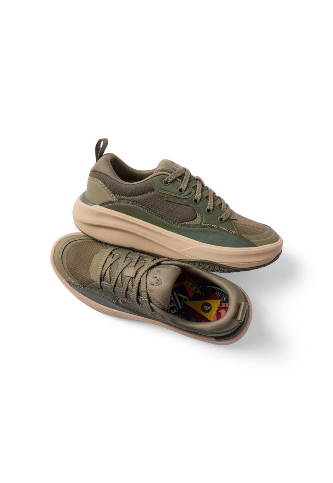 Zapatilla Reef Men Fanning Olive  Tan-3