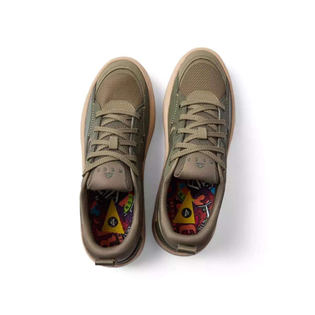 Zapatilla Reef Men Fanning Olive  Tan-3