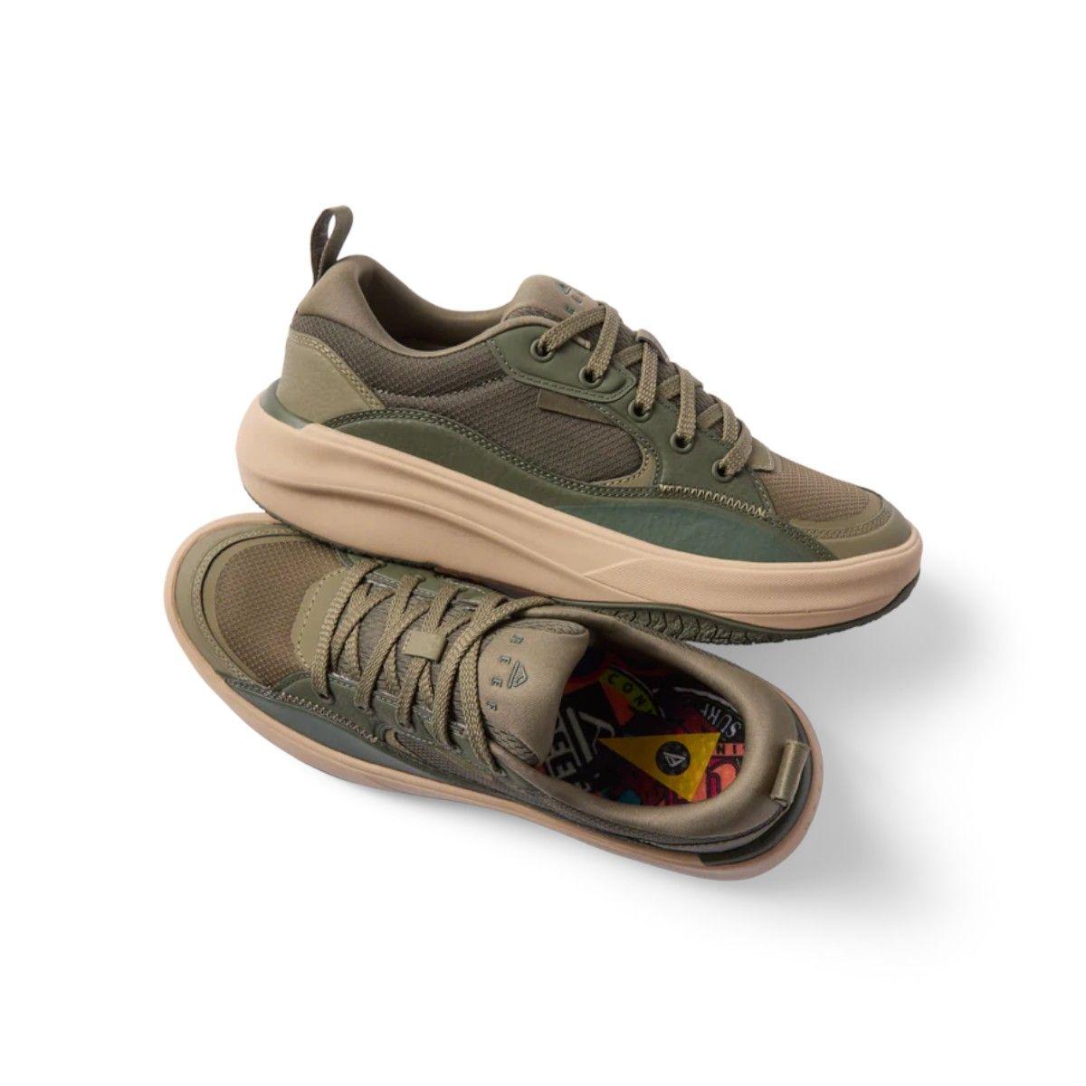 Zapatilla Reef Men Fanning Olive  Tan-6