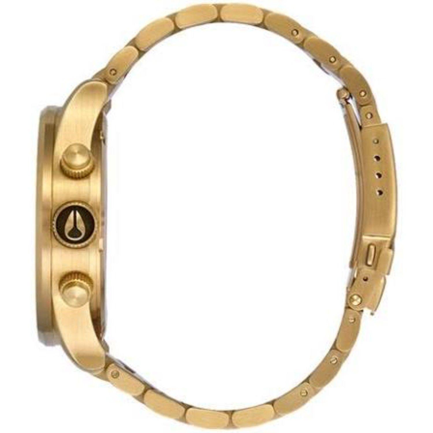 Reloj Nixon Sentry Chrono All Gold Black-2