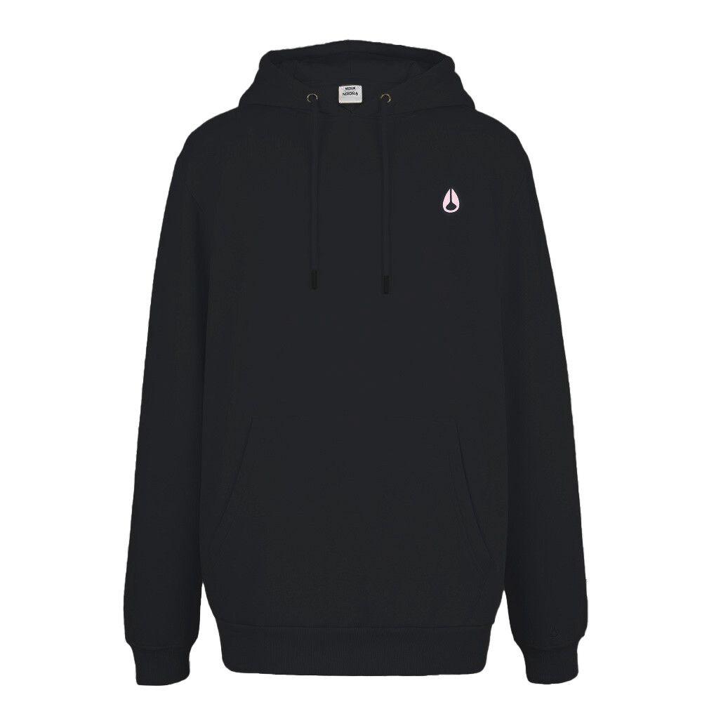 Polerón Nixon Men Hoodie Don't Stop Time Racoon Black-0