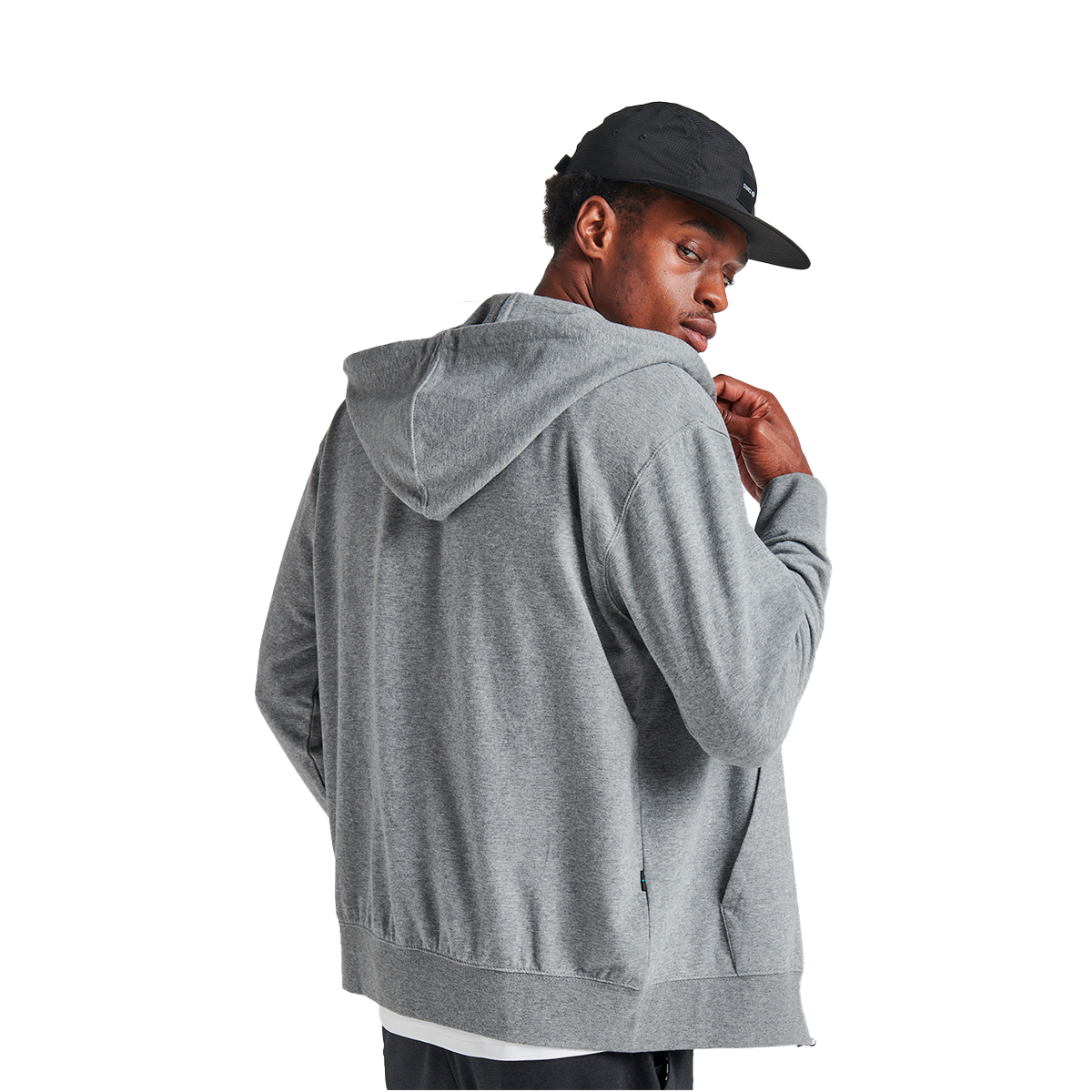 Polerón Stance Shelter Zip Black-3