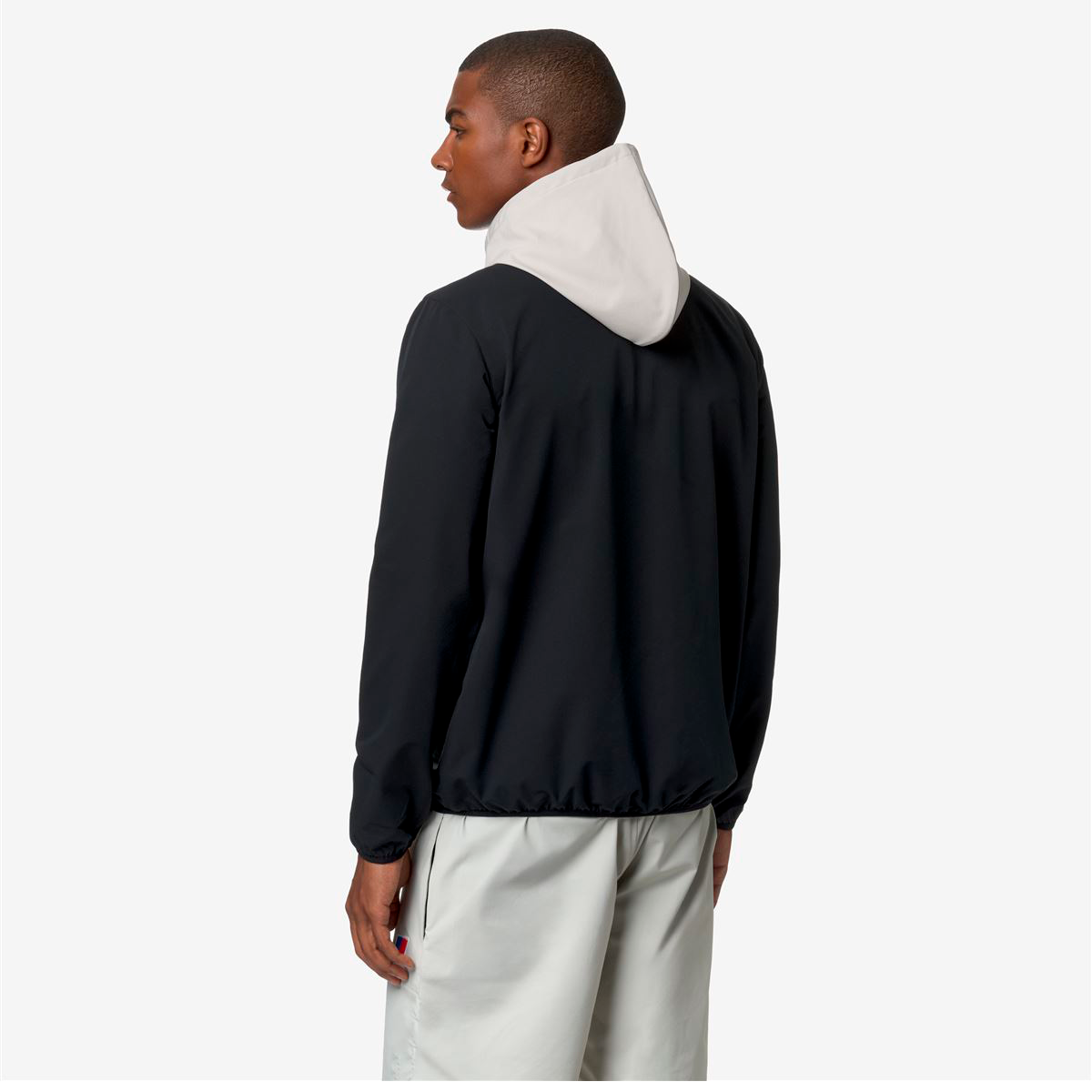 Chaqueta K-Way Leonardo Fioravanti Juno Green Black Beige-3