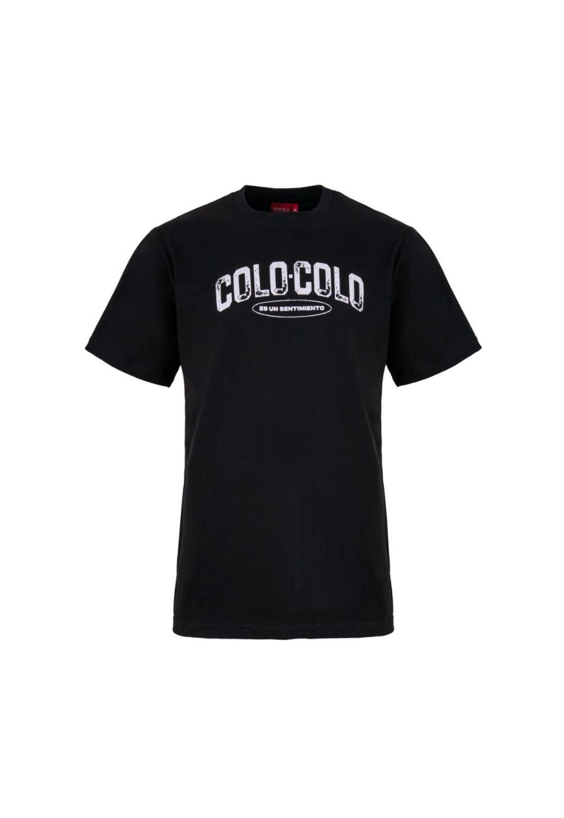 Polera Colo Colo Hombre Es un sentimientoi Negro-0