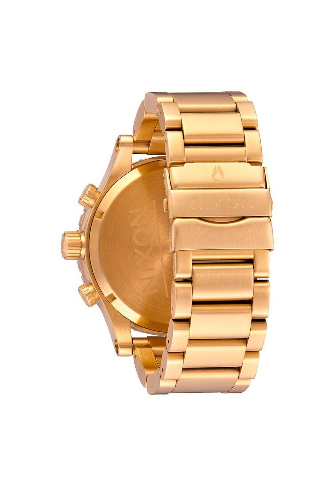 Reloj 51-30 Chrono Gold Indigo Nixon-2