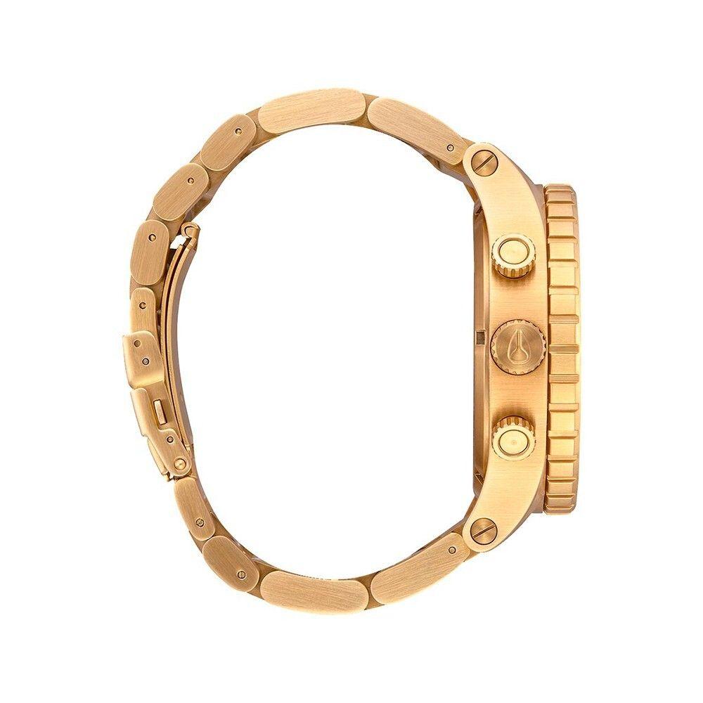 Reloj 51-30 Chrono Gold Indigo Nixon-1