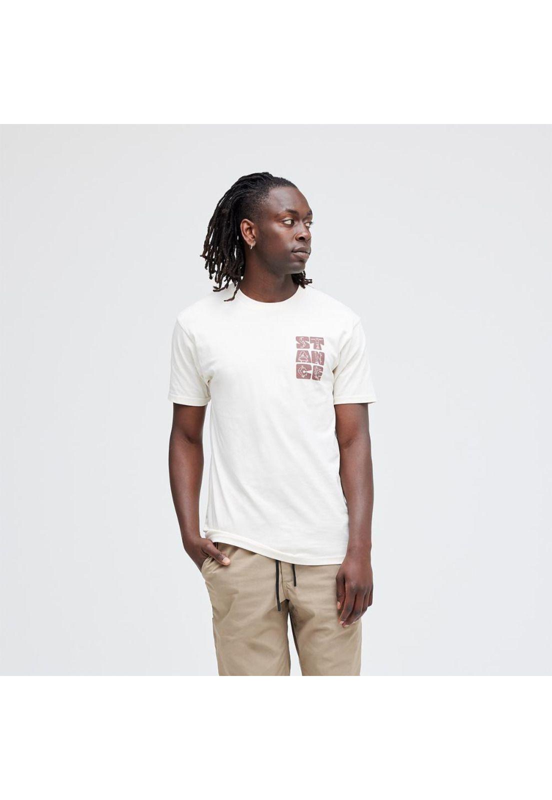 Polera Stance Complicated Vintage White-2