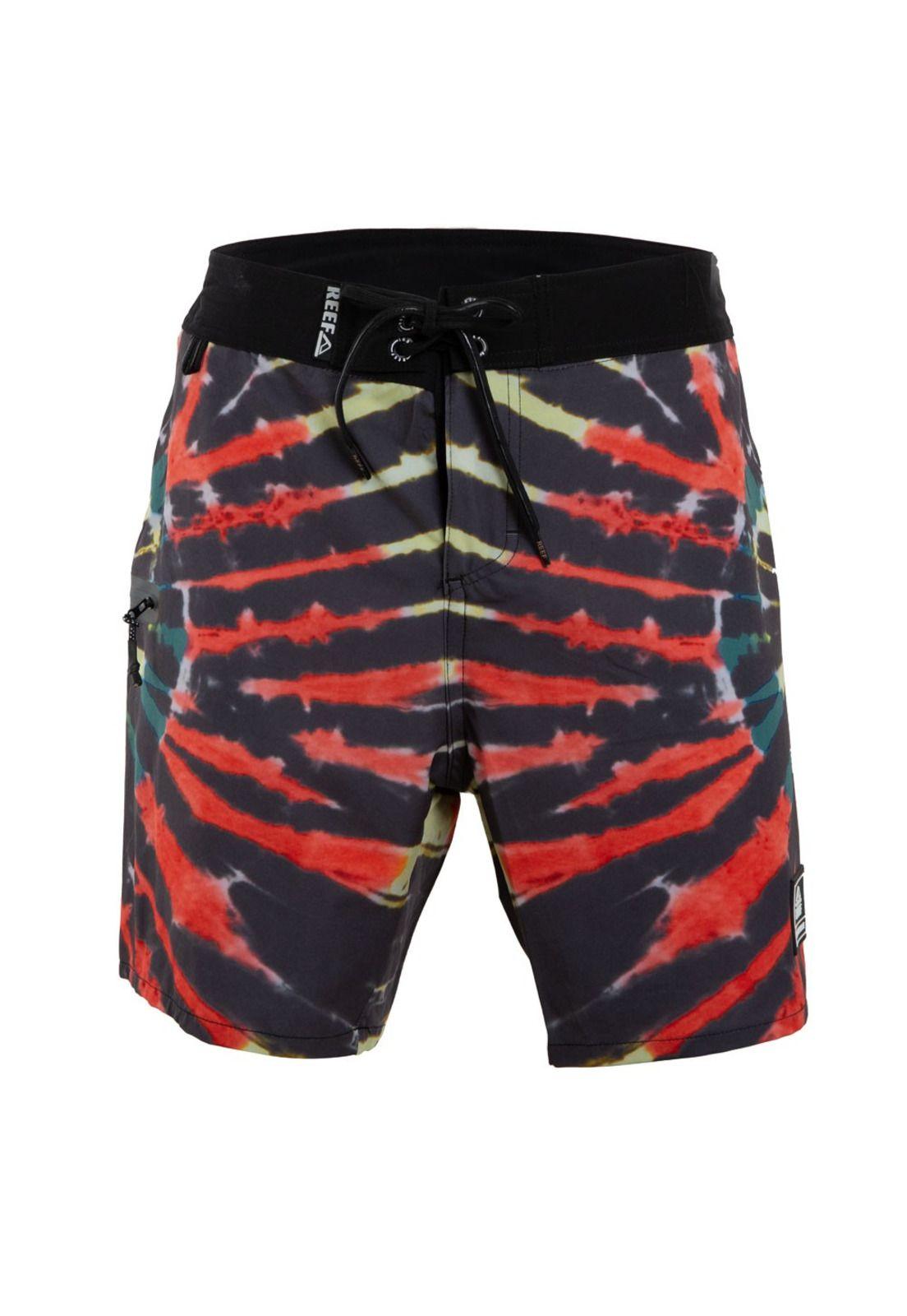 Traje de Baño Tie Dye Multicolor Red-4