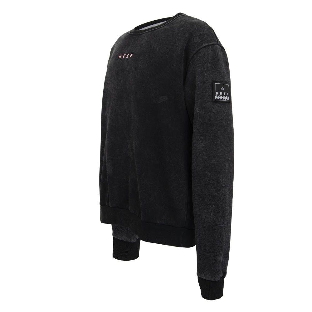 Poleron Men Crew Black Palms-1