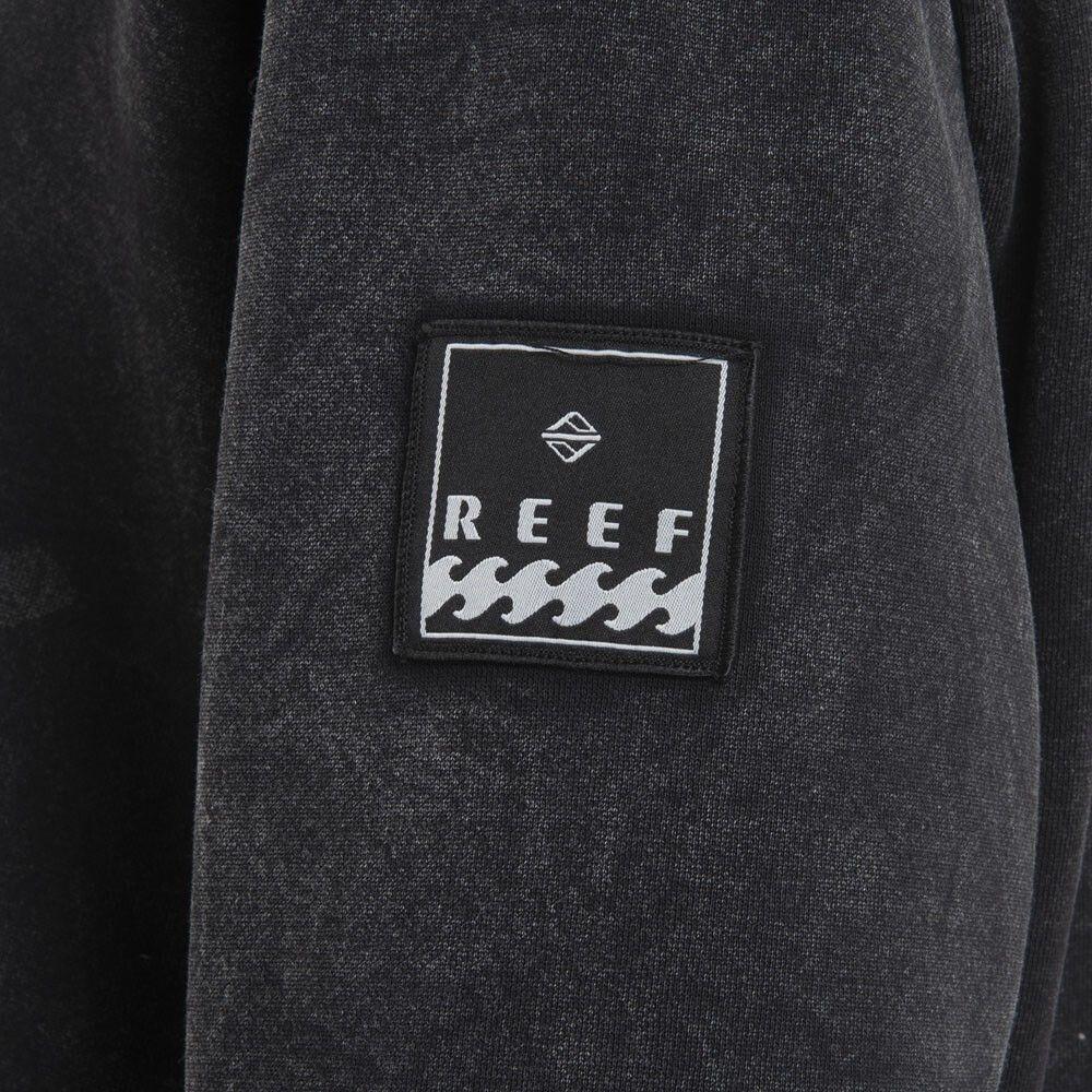 Poleron Men Crew Black Palms-3