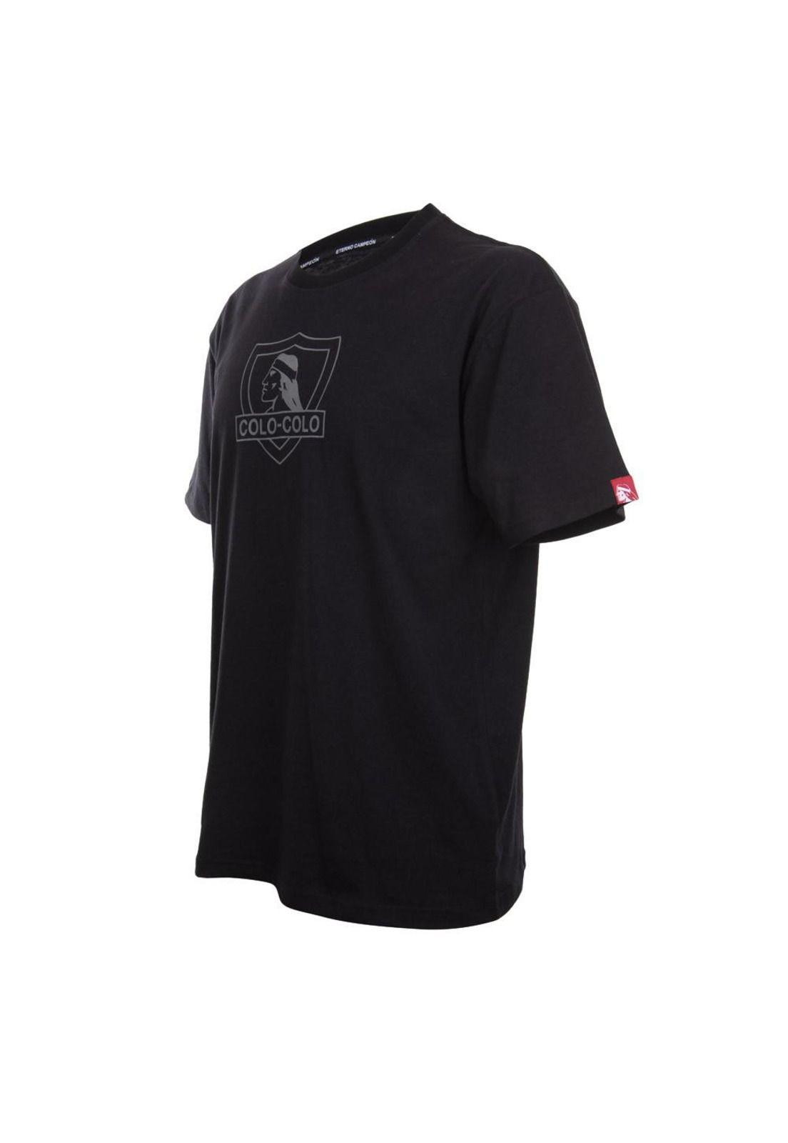 Polera Escudo Black Grey Colo-Colo-1