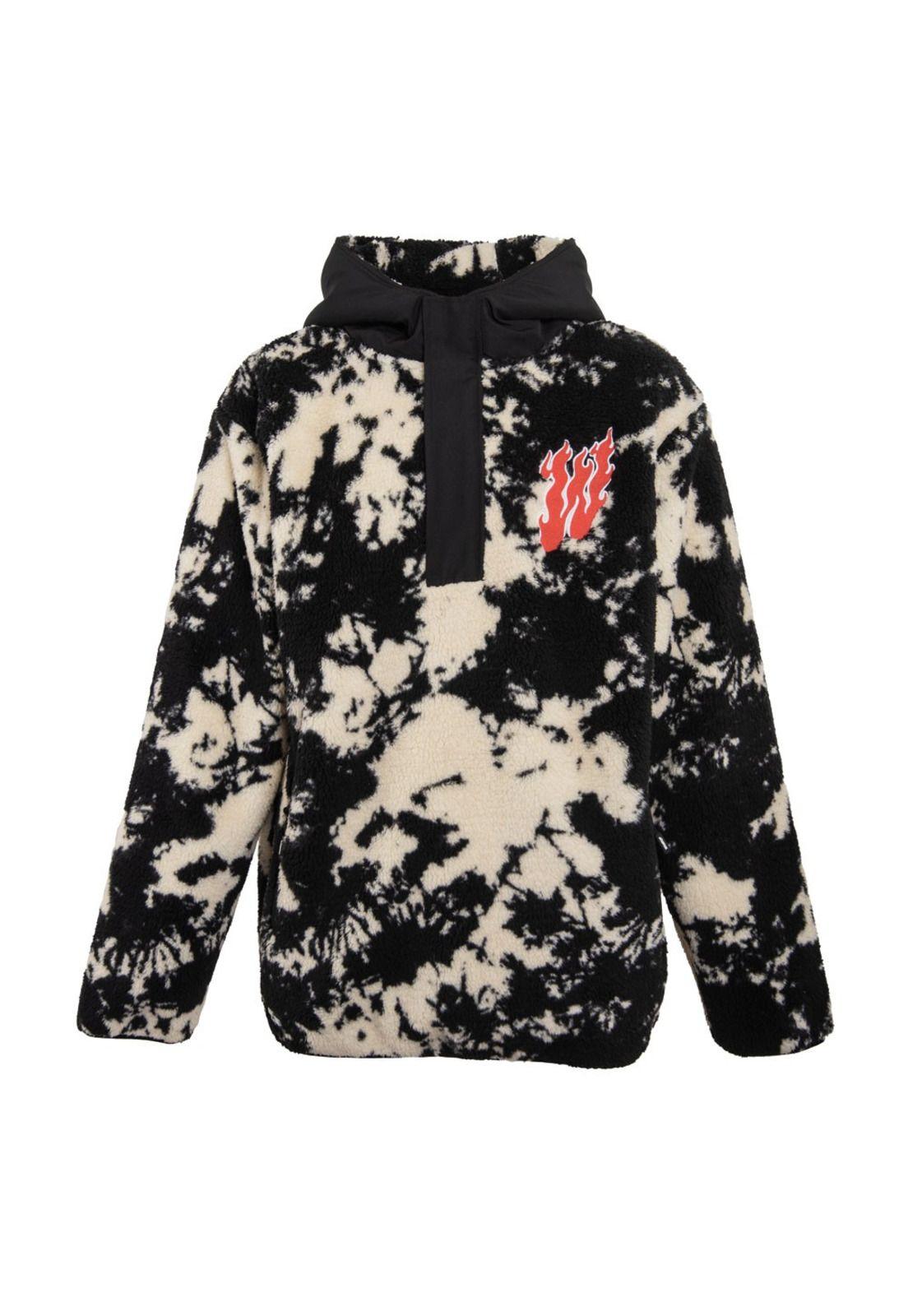 Sherpa Men Half Zip Tie Dye-0