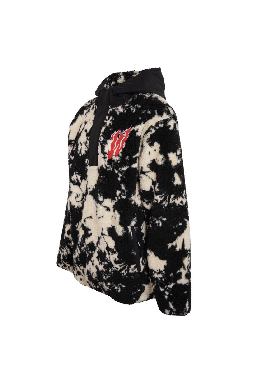 Sherpa Men Half Zip Tie Dye-1
