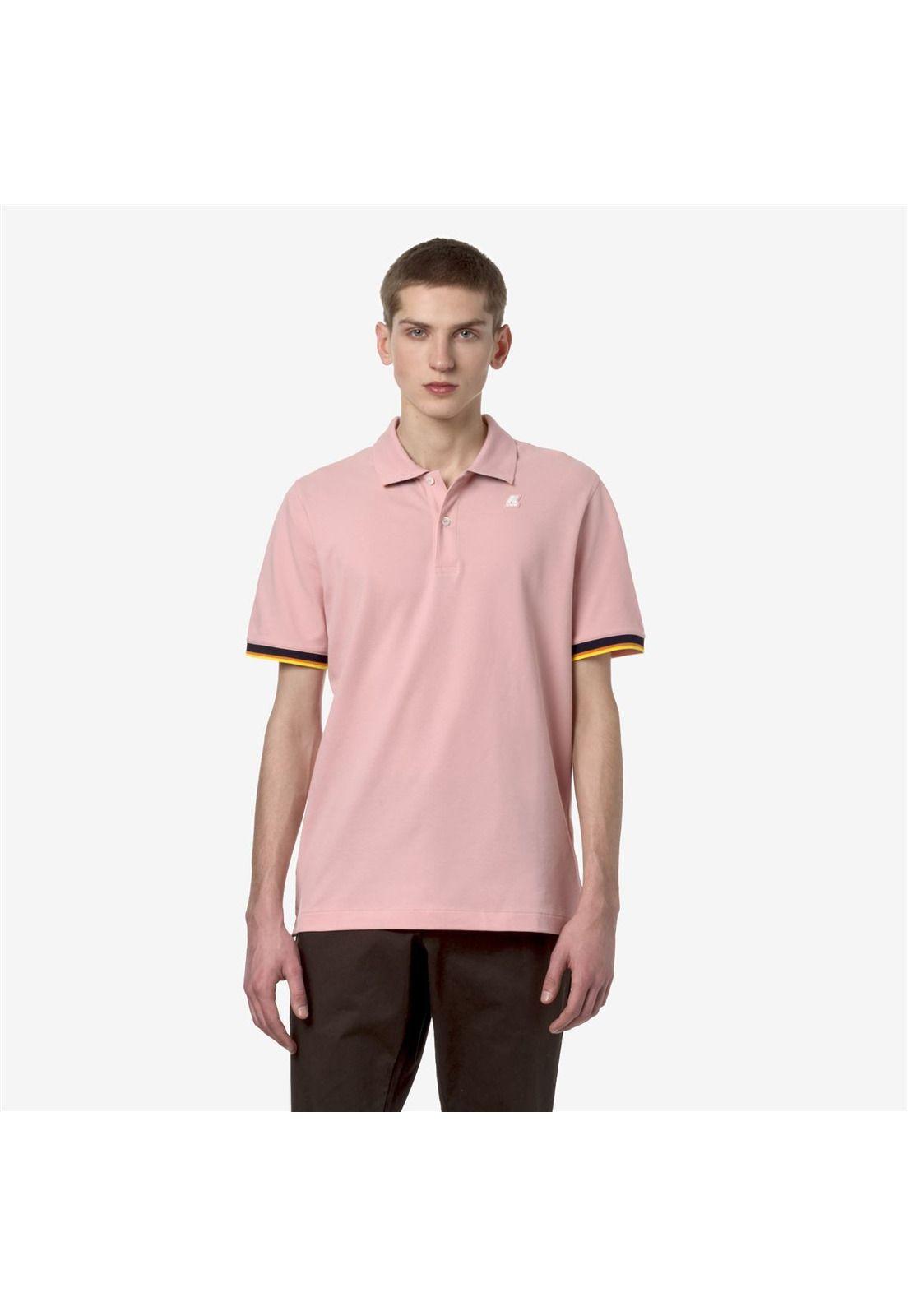 Polera K-Way Men Vincent Pink Ash-0