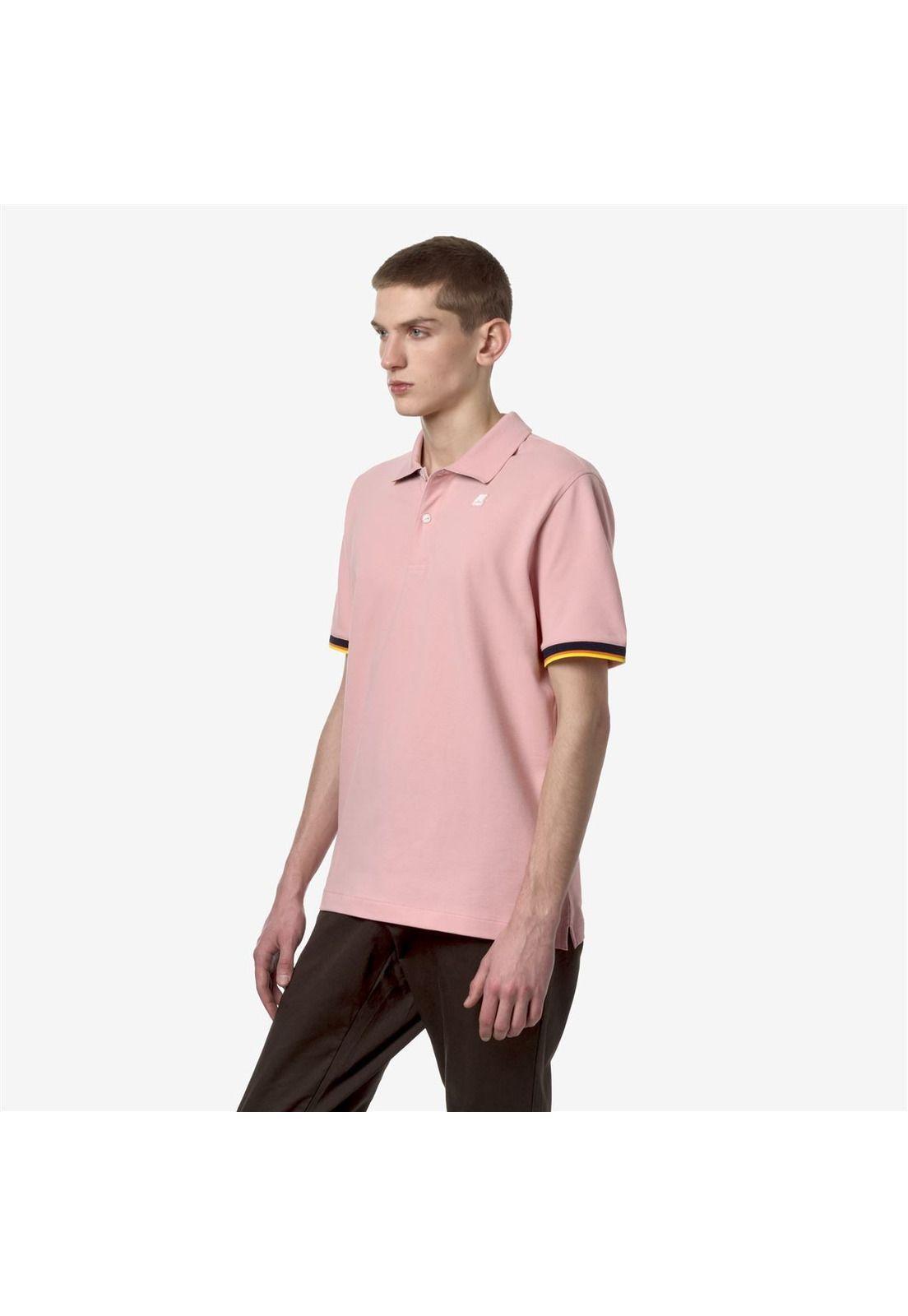 Polera K-Way Men Vincent Pink Ash-2