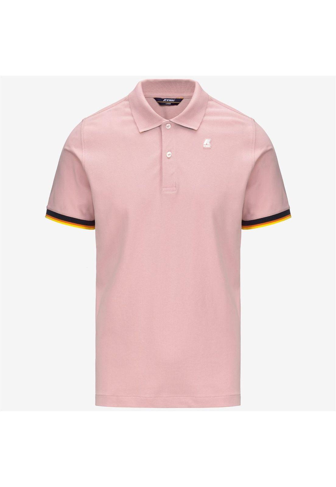 Polera K-Way Men Vincent Pink Ash-4