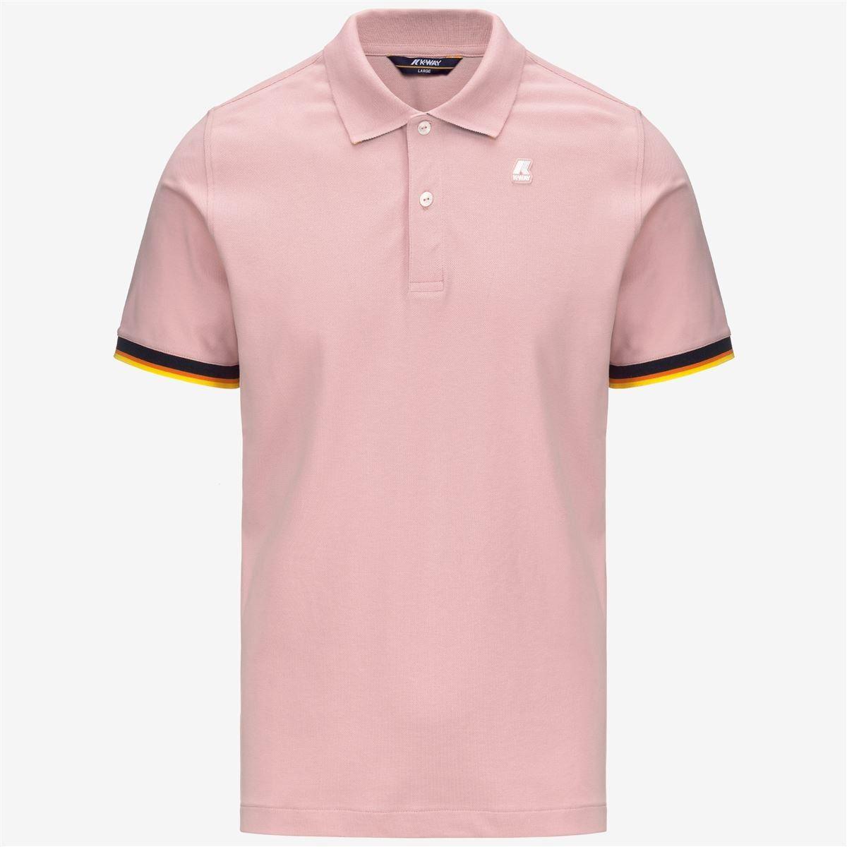 Polera K-Way Men Vincent Pink Ash-0