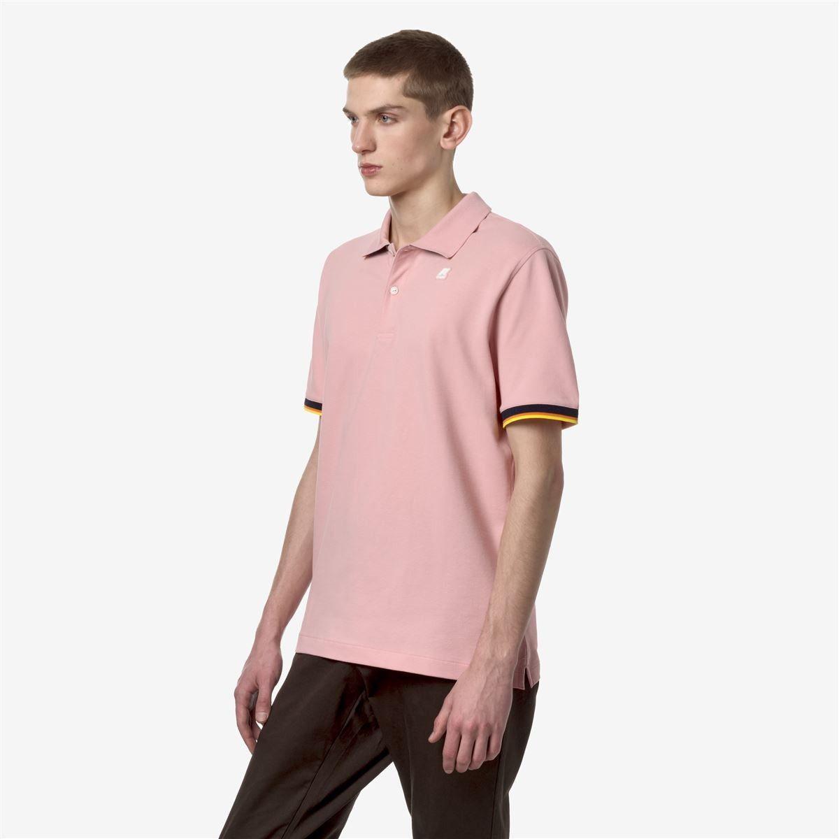 Polera K-Way Men Vincent Pink Ash-2