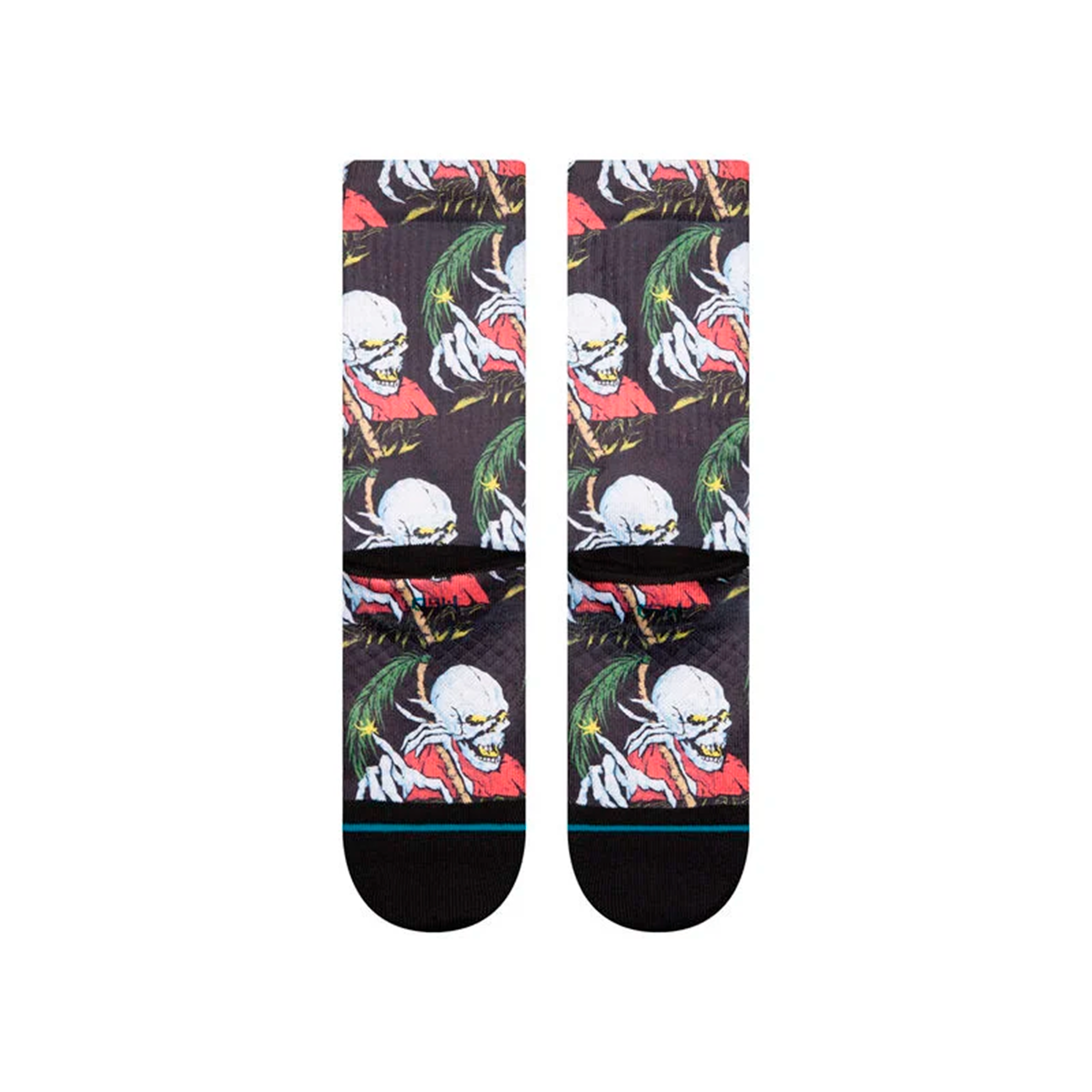 Stance Sock Palm Slayer Crew Black-2