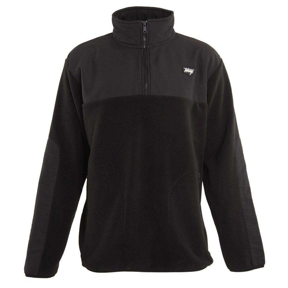 Polar Men Half Zip Black-0