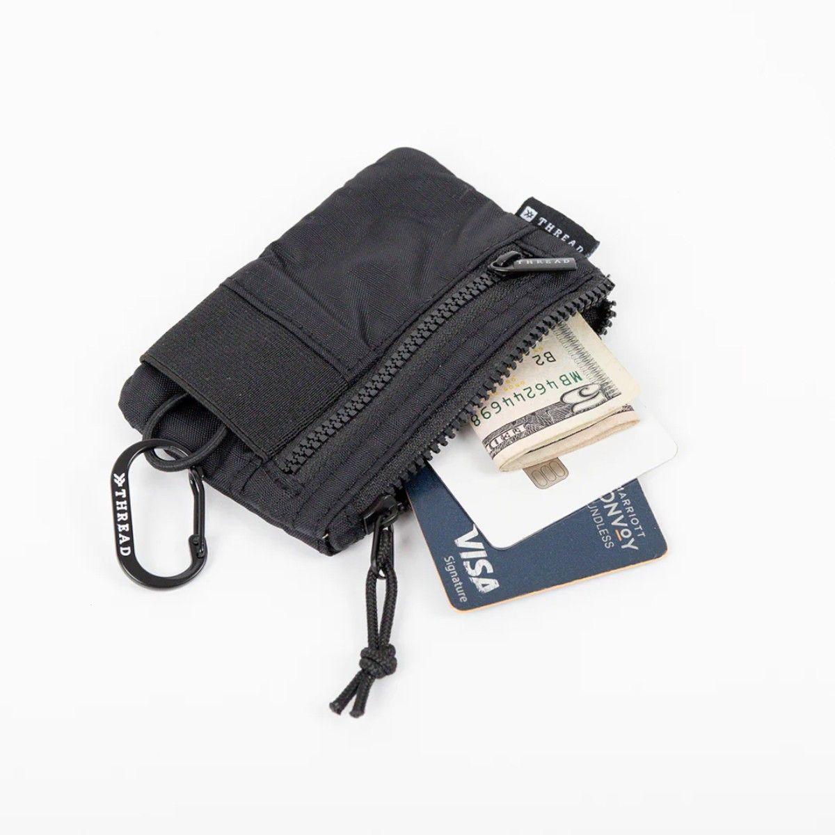 Billetera Thread Pouch Wallet Black-2