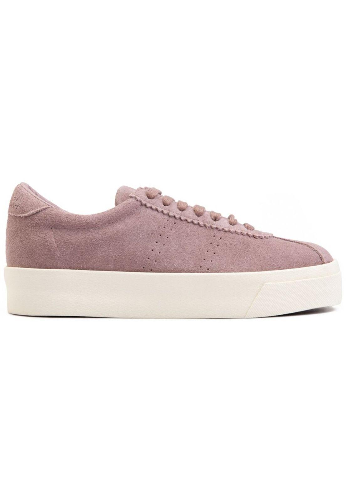 Zapatilla 2854 Club 3 Suew Rose Burlwood Superga-0