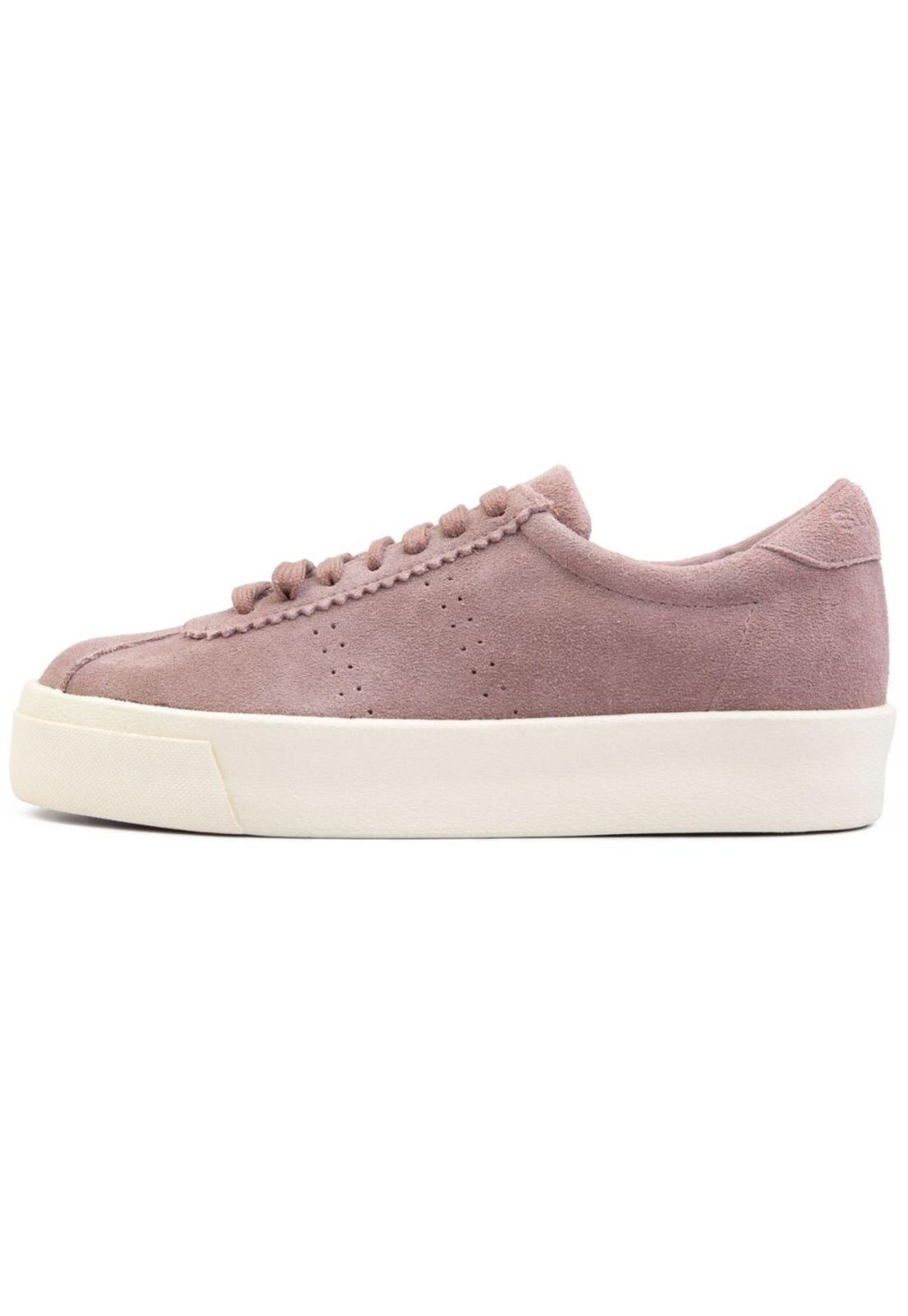 Zapatilla 2854 Club 3 Suew Rose Burlwood Superga-1