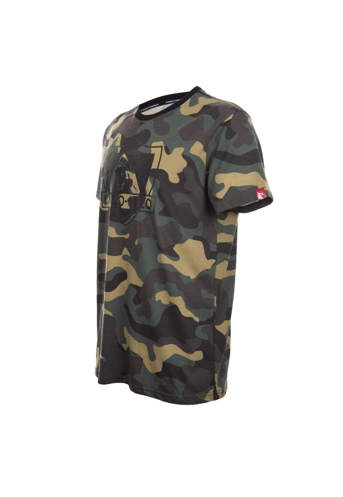 Polera Colo Colo Urbano Escudo Camo Green-1