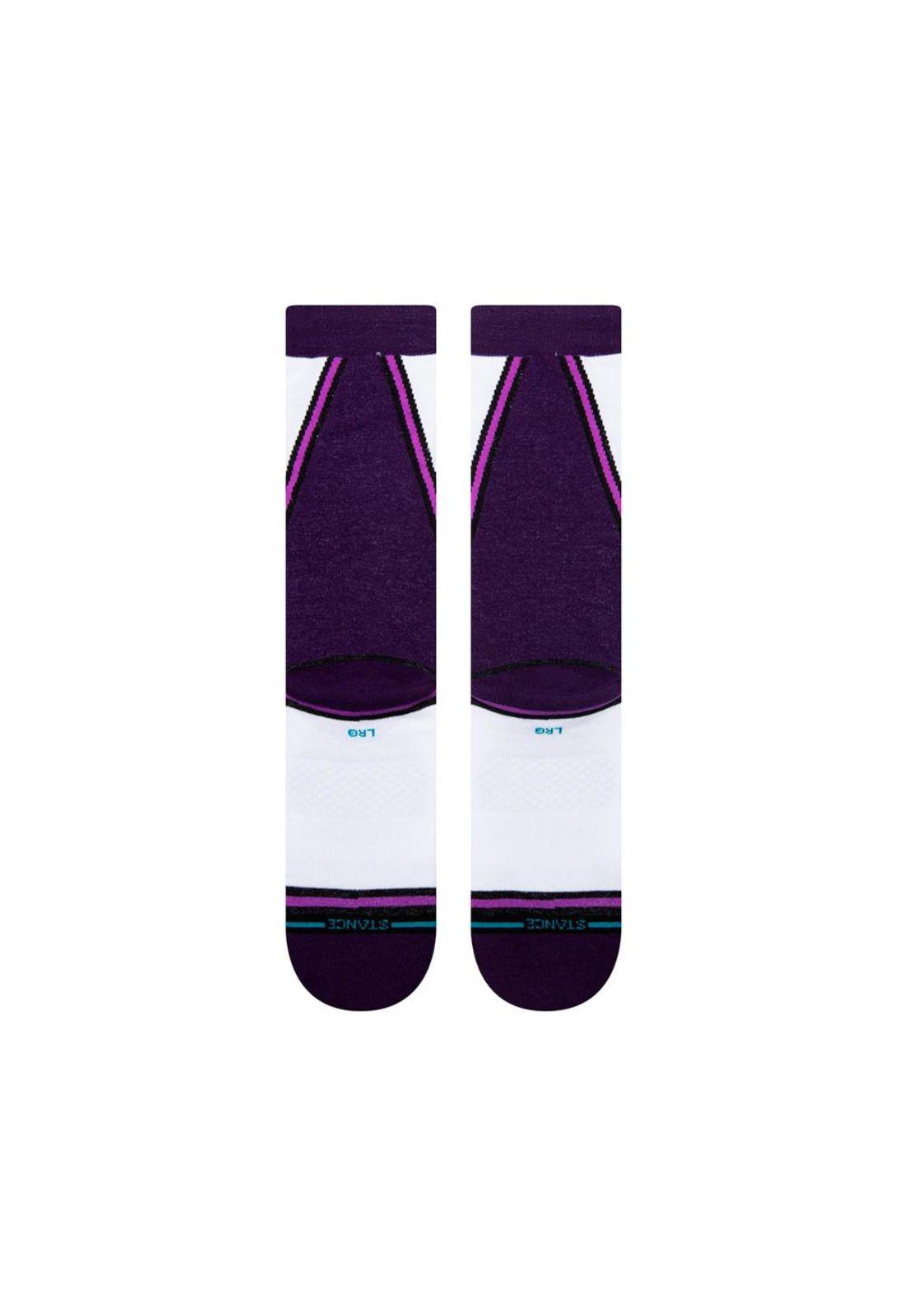 Stance Sock Men NBA Los Angeles Lakers City White 2023-2