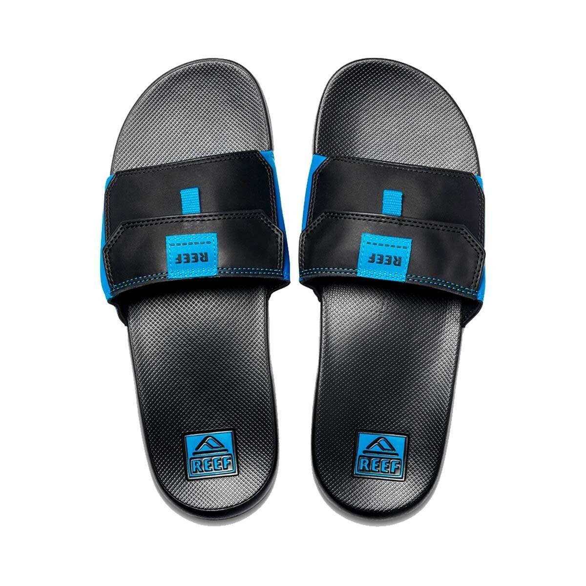 Sandalia Men Stash Slide Black Blue-1